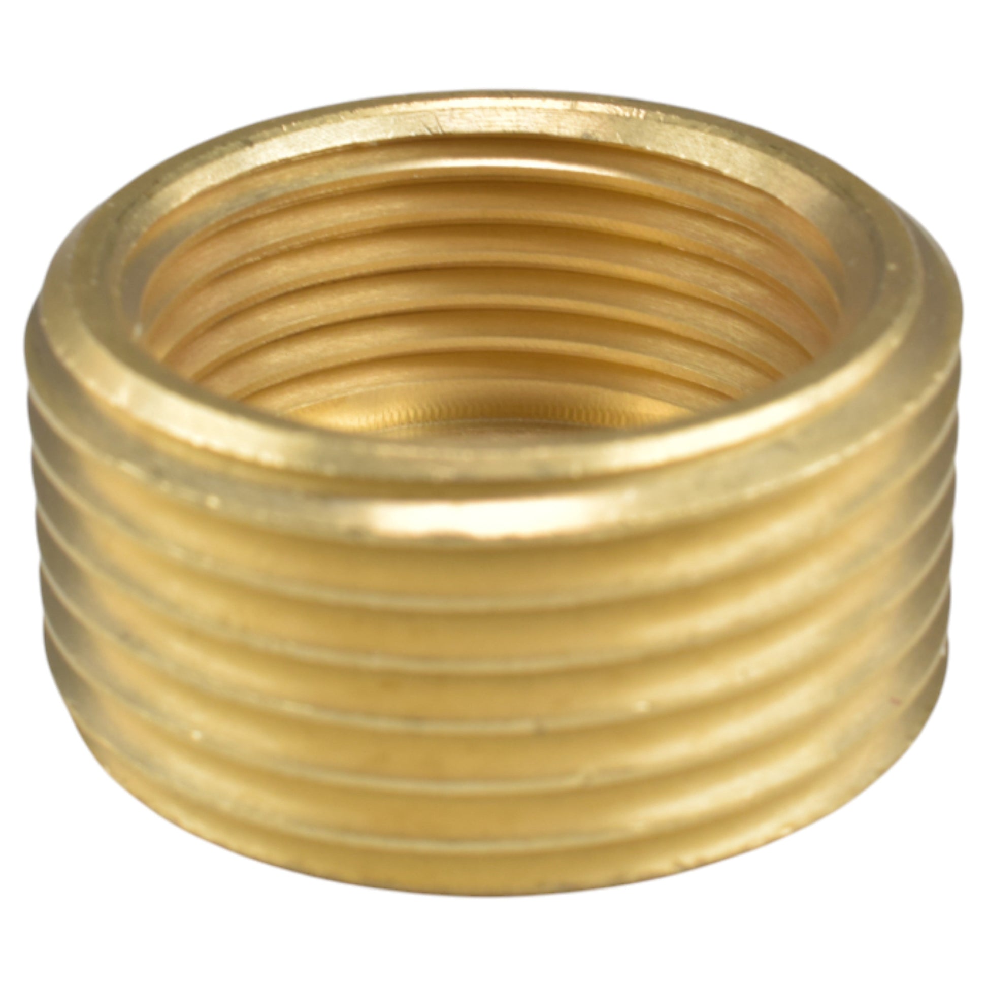 AP Supplies Thread Conversion Cap 1" BSPM - 3/4" BSPF, Brass