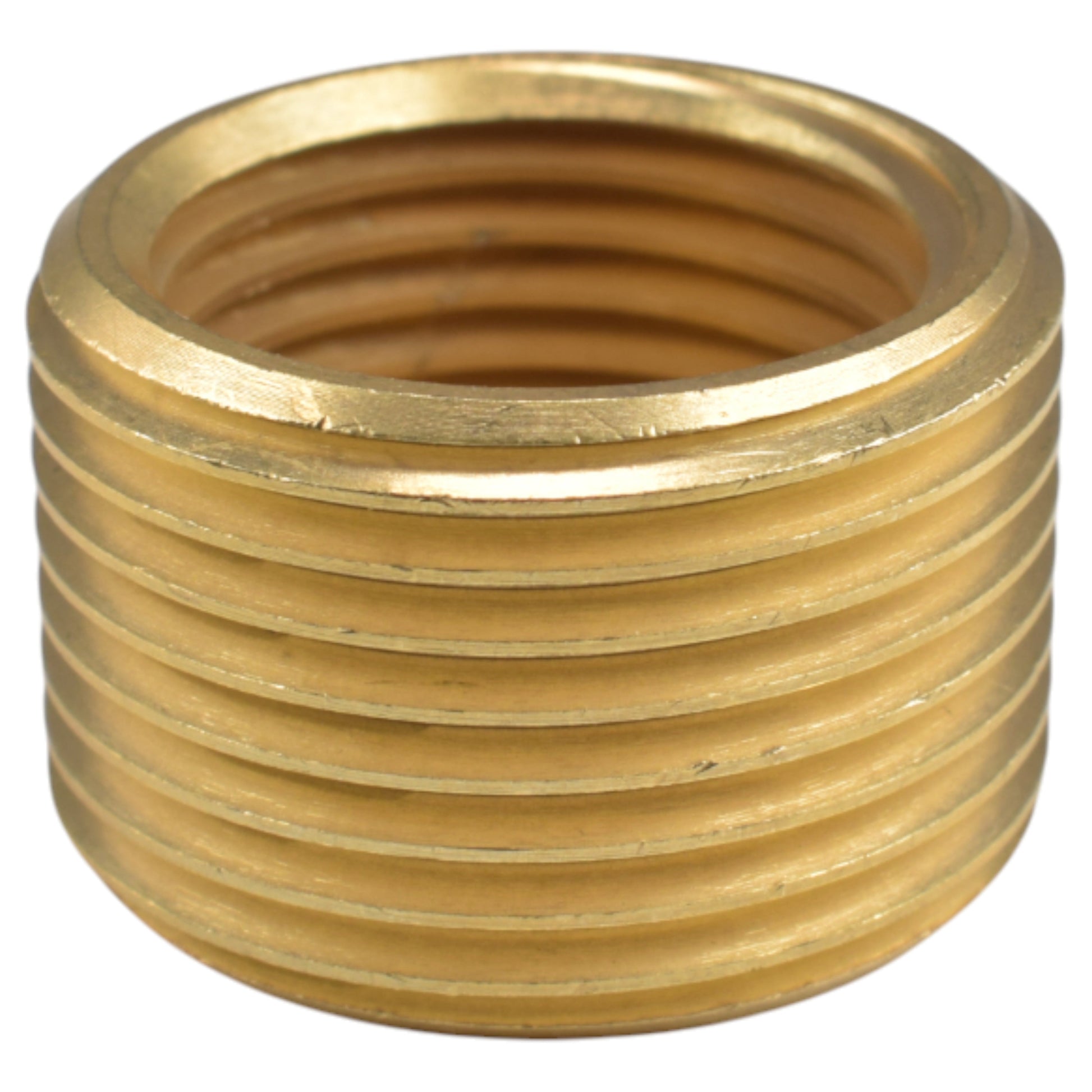 AP Supplies Thread Conversion Cap 3/4" BSPM - 1/2" BSPF, Brass