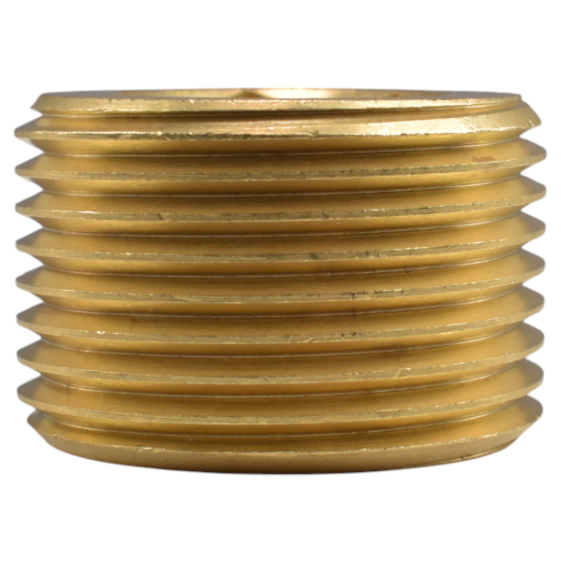 AP Supplies Thread Conversion Cap 3/4" BSPM - 1/2" BSPF, Brass