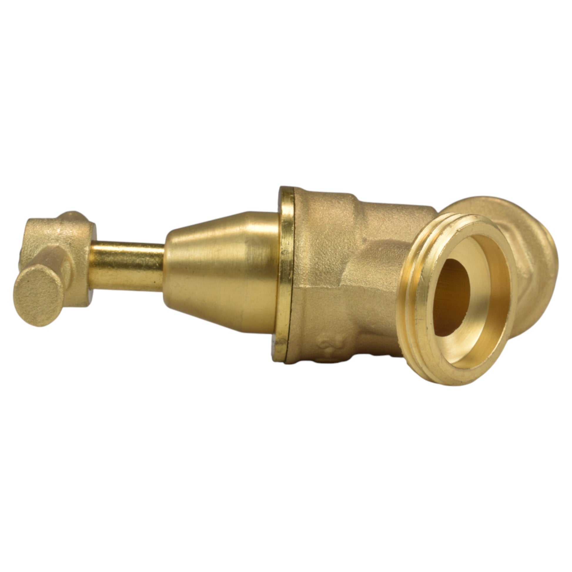 AP Supplies Brass Bib Tap Kit with Barb/Quick Connect Outlet, 1/2" and 3/4" BSP Thread Inlet