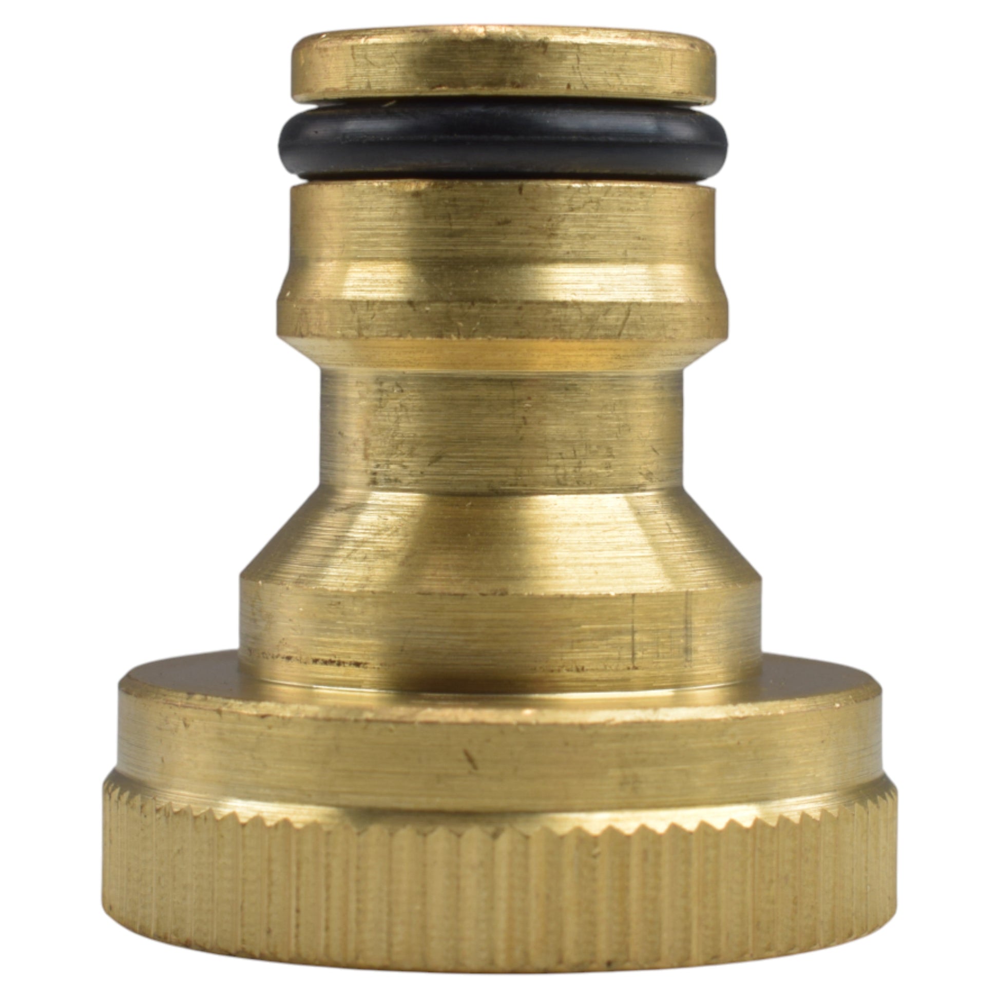 AP Supplies Brass Bib Tap Kit with Barb/Quick Connect Outlet, 1/2" and 3/4" BSP Thread Inlet
