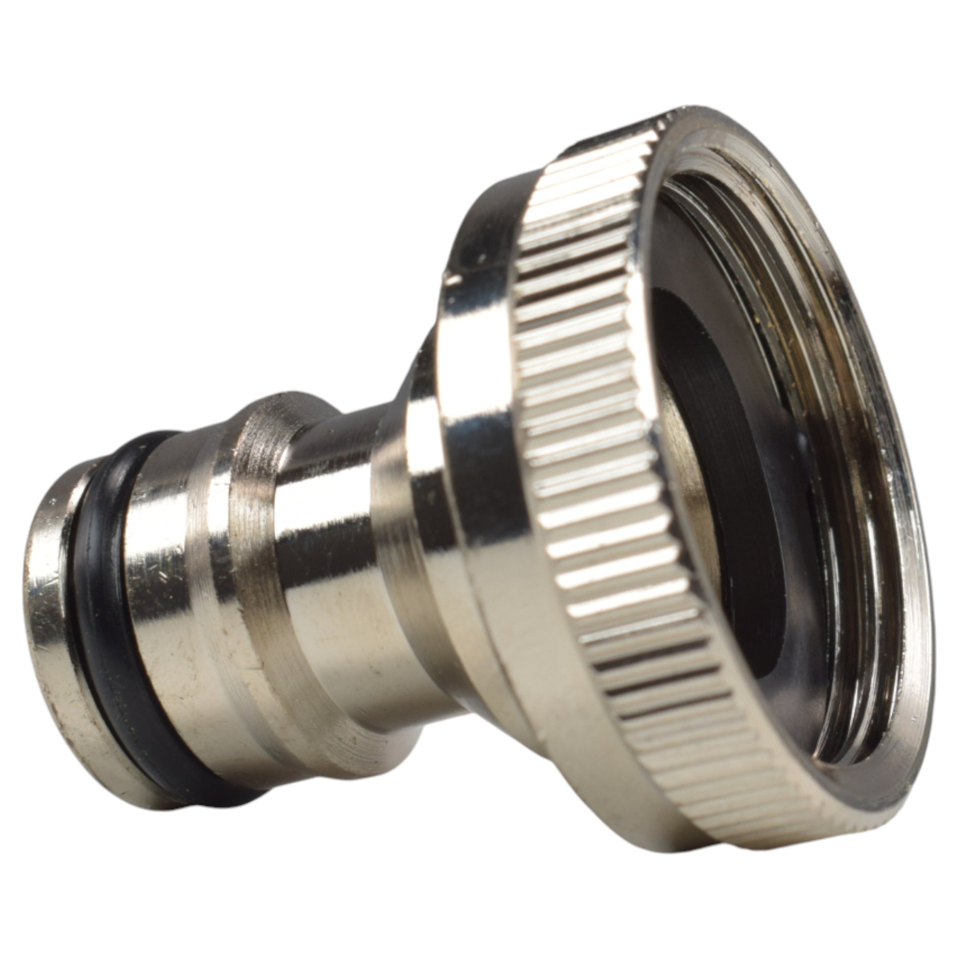 AP Supplies Lever Tap Kit with Barb/Quick Connect Outlet, 1/2" and 3/4" BSP Thread Inlet