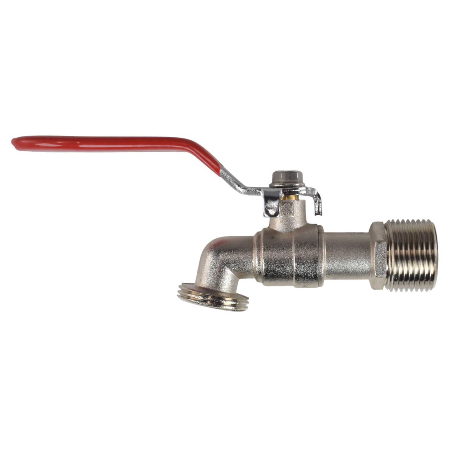 AP Supplies Lever Tap Kit with Barb/Quick Connect Outlet, 1/2" and 3/4" BSP Thread Inlet