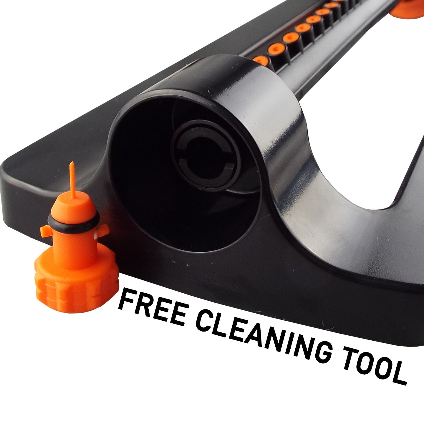 Compact Oscillating Sprinkler Eco Line Garden Hose Pipe DIY Workshop Accessory