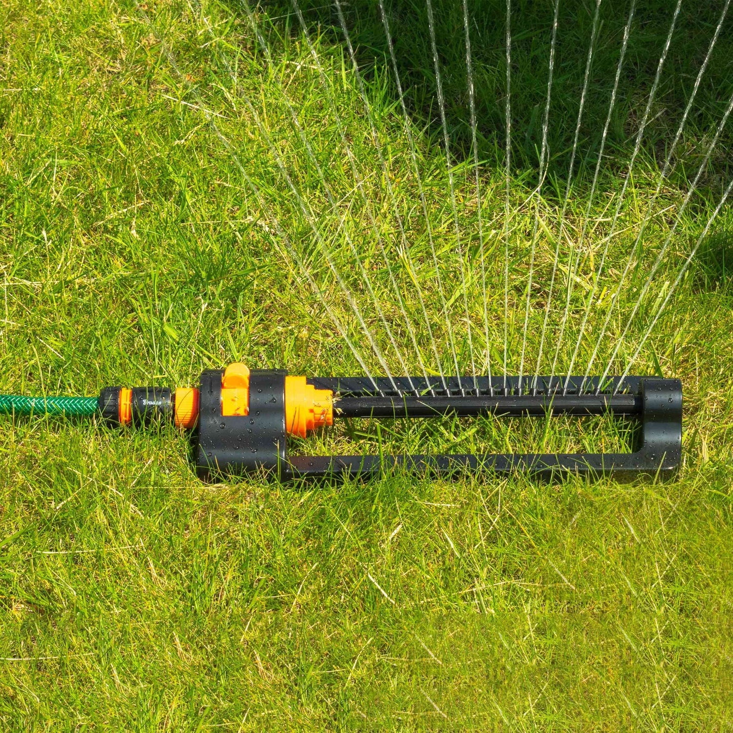 Compact Oscillating Sprinkler Eco Line Garden Hose Pipe DIY Workshop Accessory