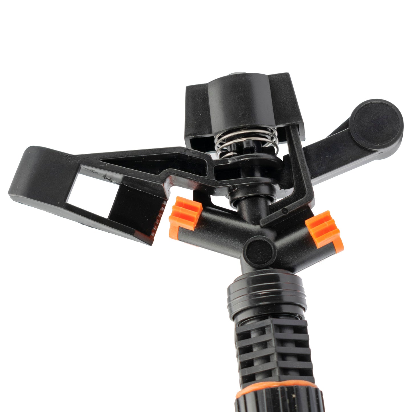 Pulsating Lawn Sprinkler on Spike - Eco Line Weatherproof Cover Garden Hose Pipe