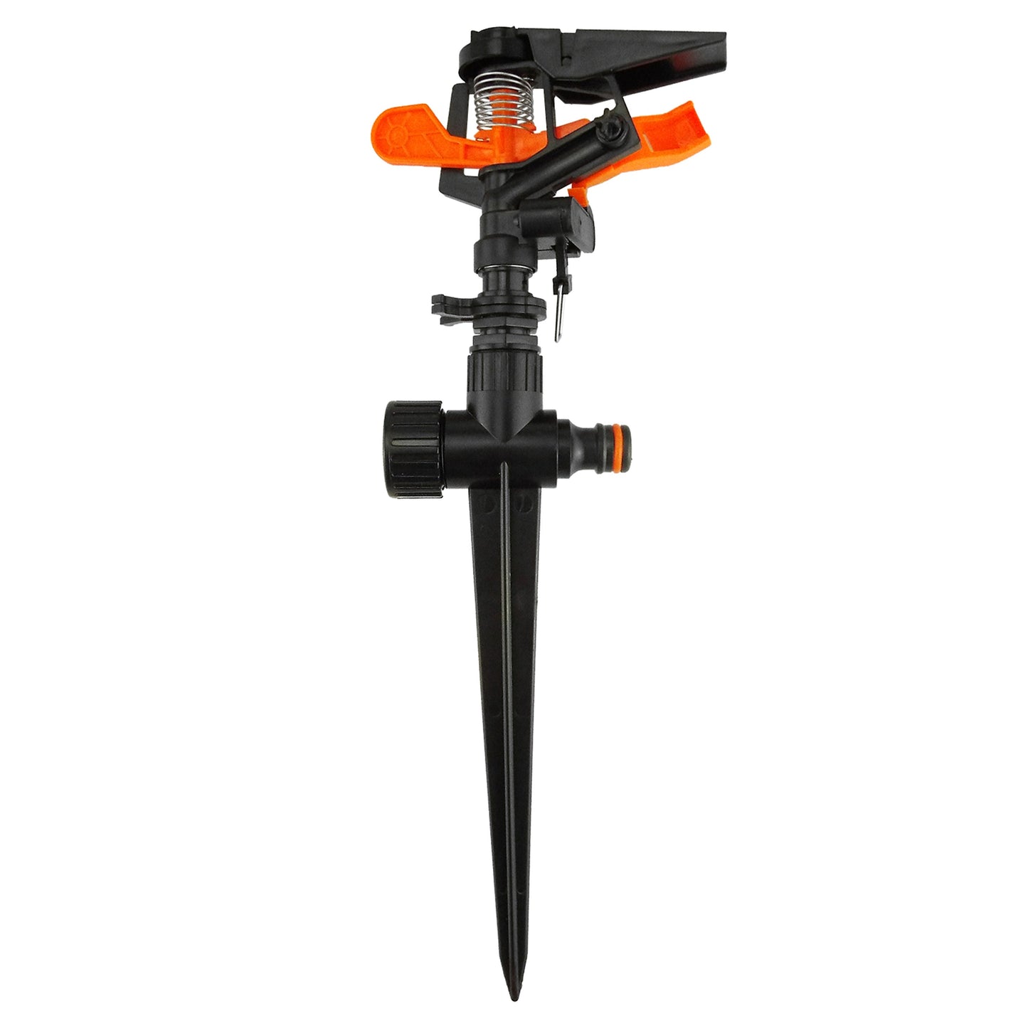 Pulsating Sprinkler on Spike - Adjustable Eco Line for Outdoor Hose Accessory