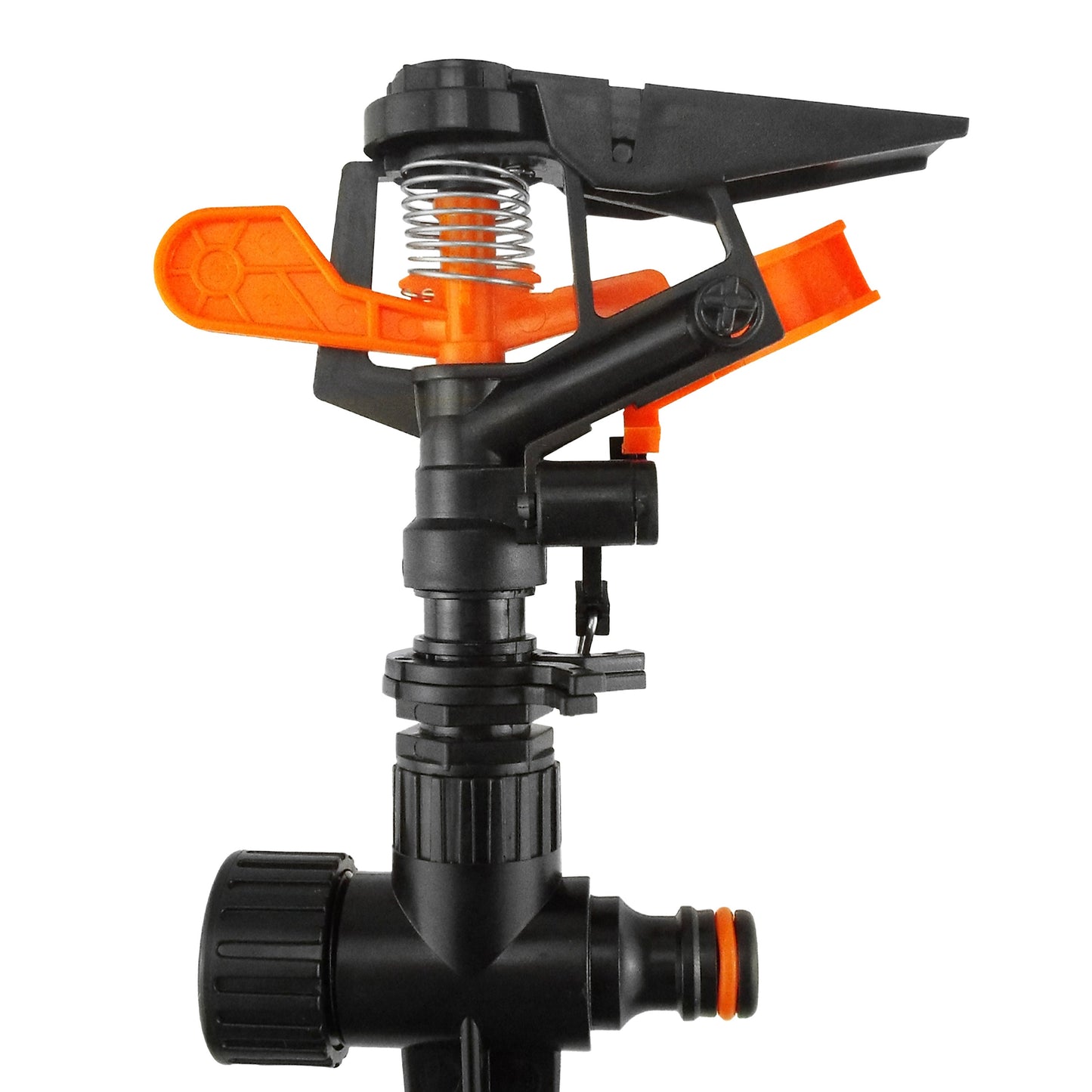 Pulsating Sprinkler on Spike - Adjustable Eco Line for Outdoor Hose Accessory