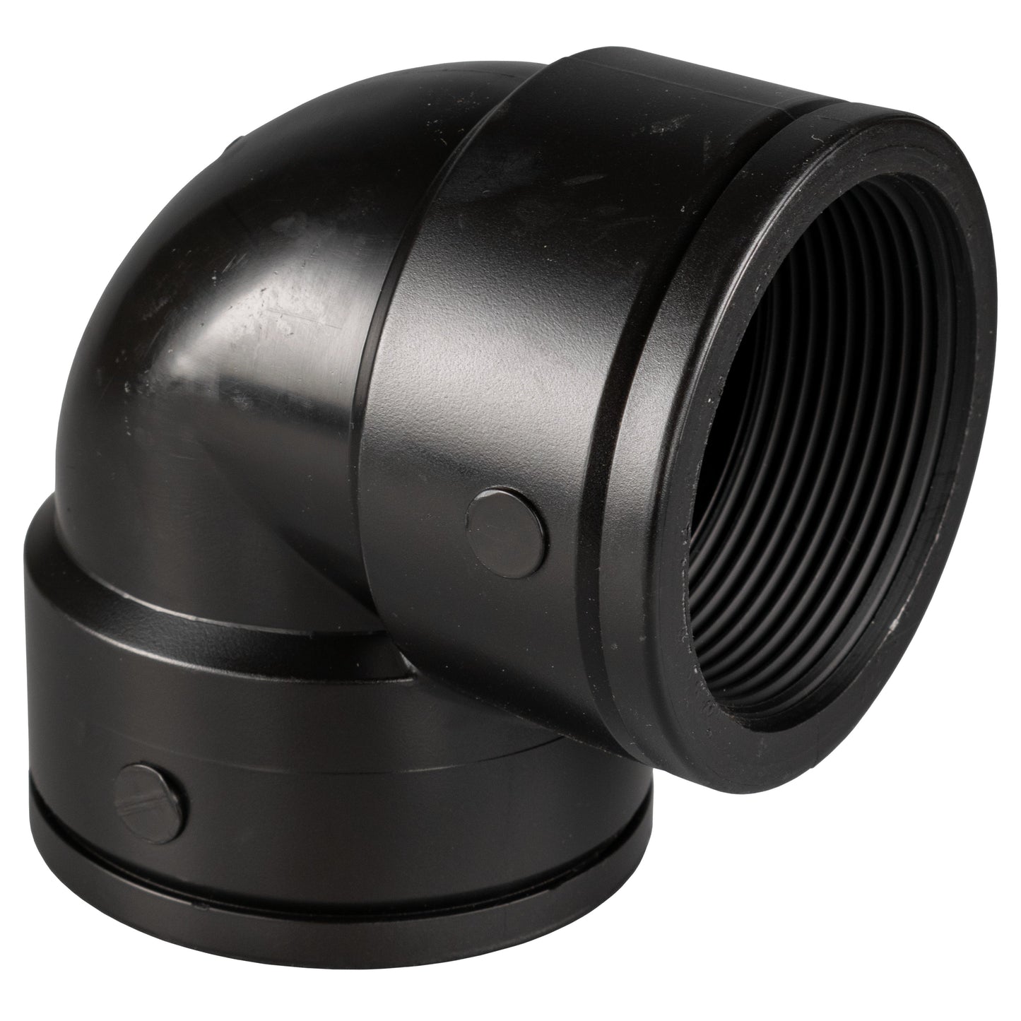 IBC 2 S60X6 Cap with Large Plastic Valve, 2 BSP Elbow and 50mm Barb Straight