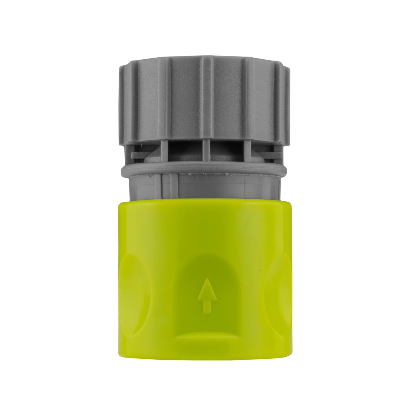 IBC 2 S60X6 Cap with In-Line BSPM Valve and 3/4 BSPF Female Hose Connector Lime