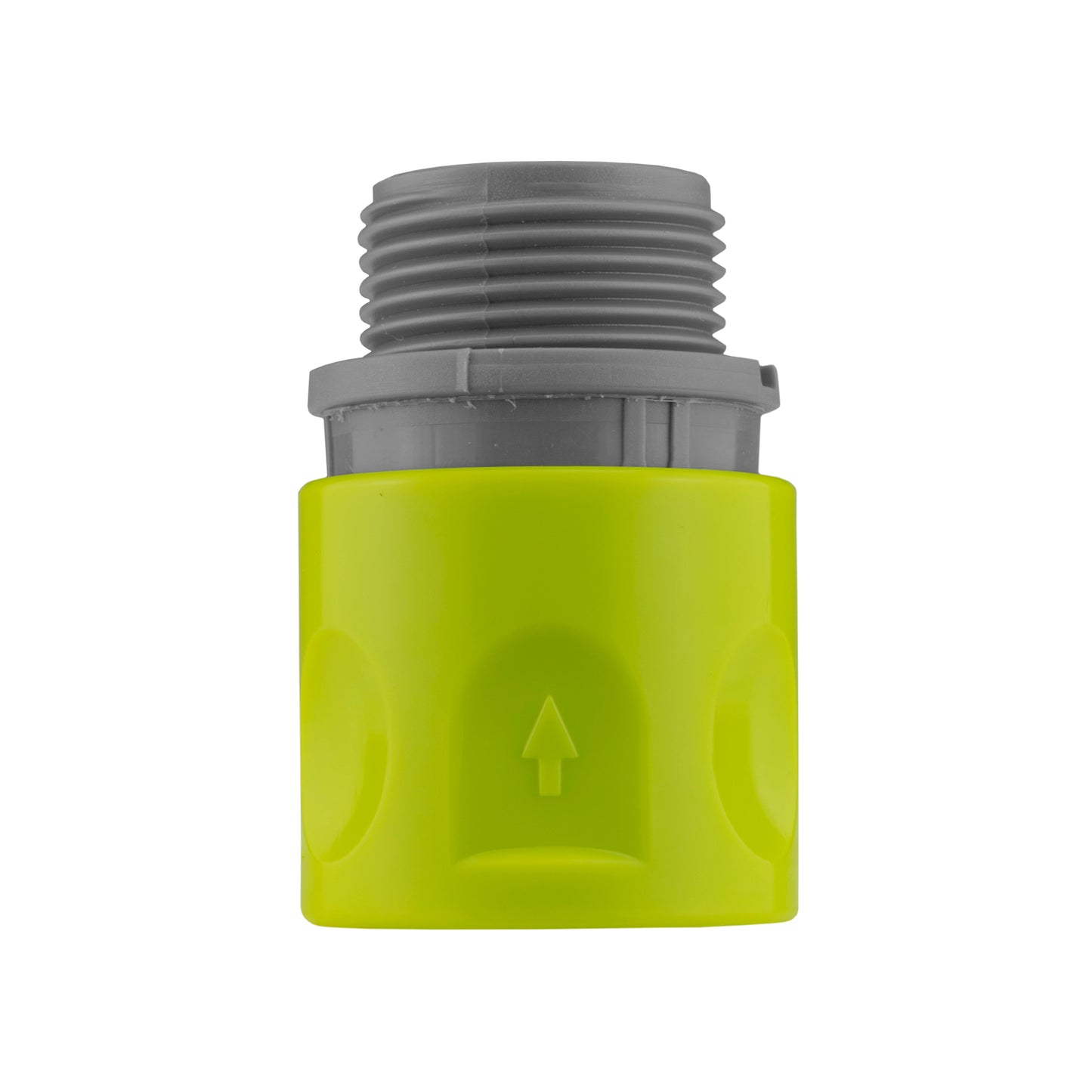 Female Hose Connector with 3/4in BSPM Thread Lime for Drip Irrigation Fitting