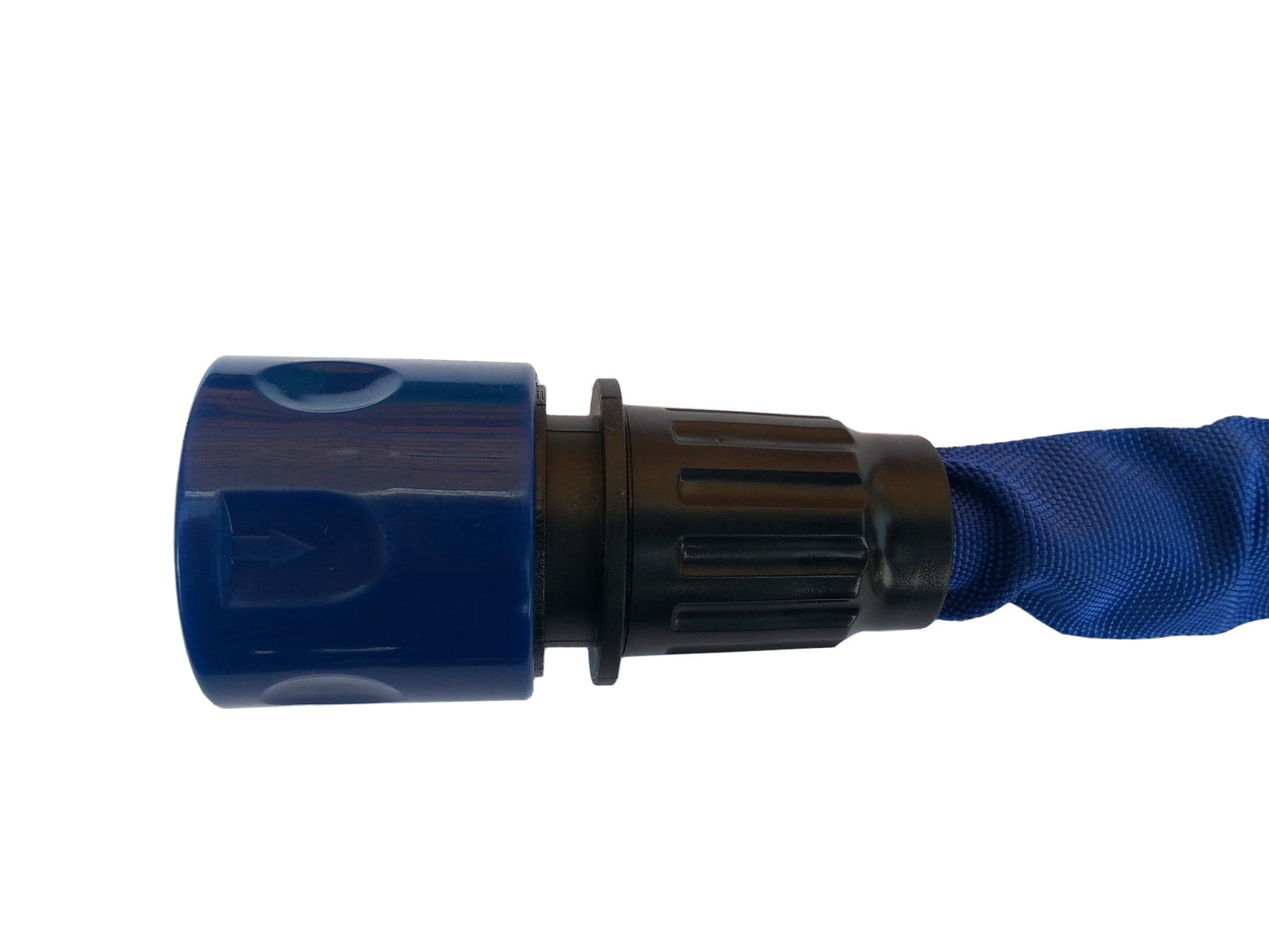 Expanding Hose Connector Blue Pipe and Water Fitting Garden Water Connector