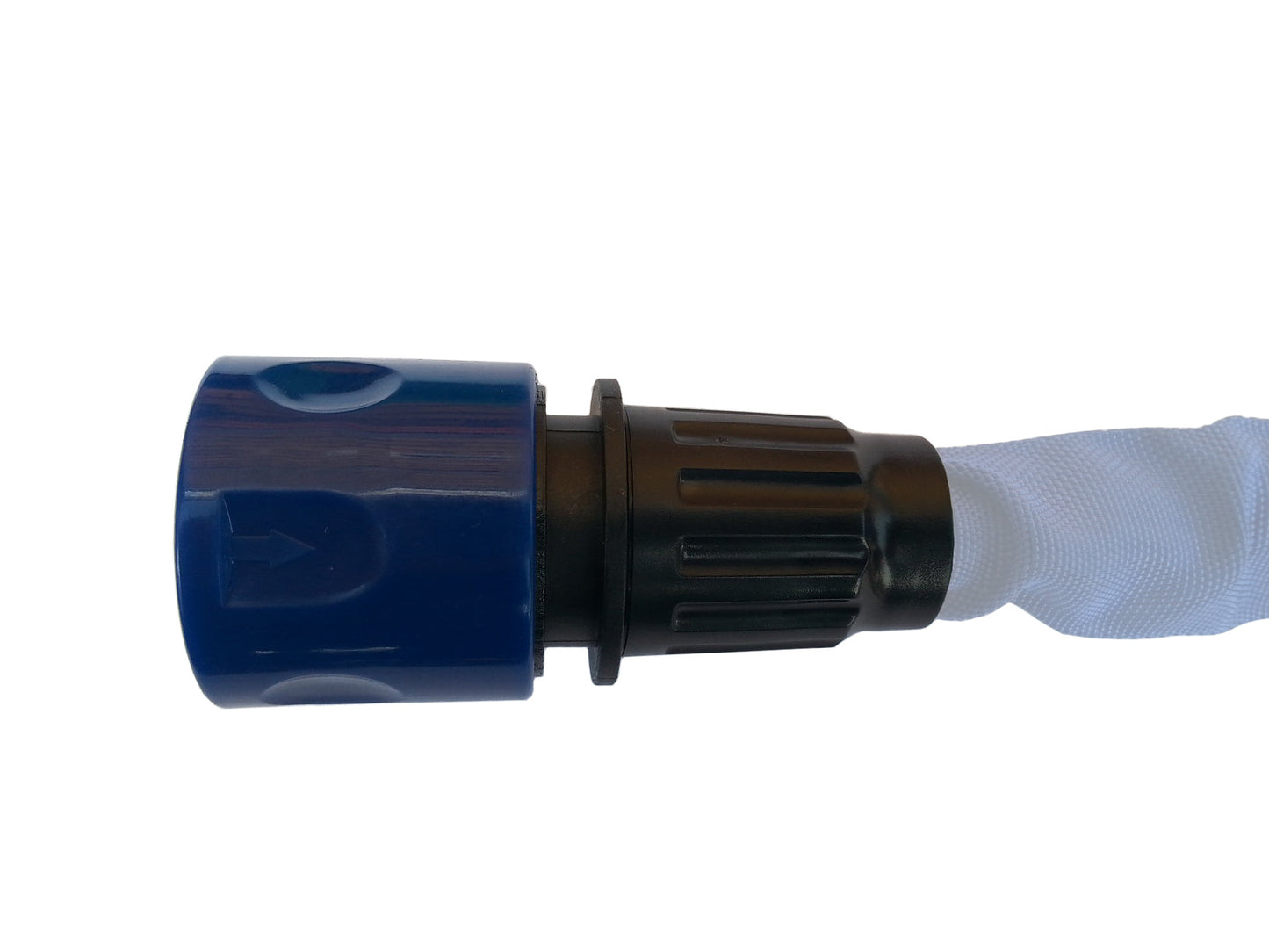 Expanding Hose Connector Blue Pipe and Water Fitting Garden Water Connector