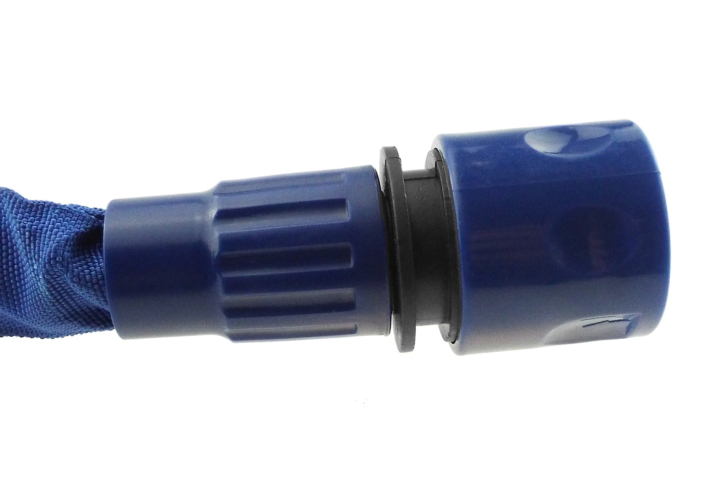 Expanding Hose Connector Blue Pipe and Water Fitting Garden Water Connector