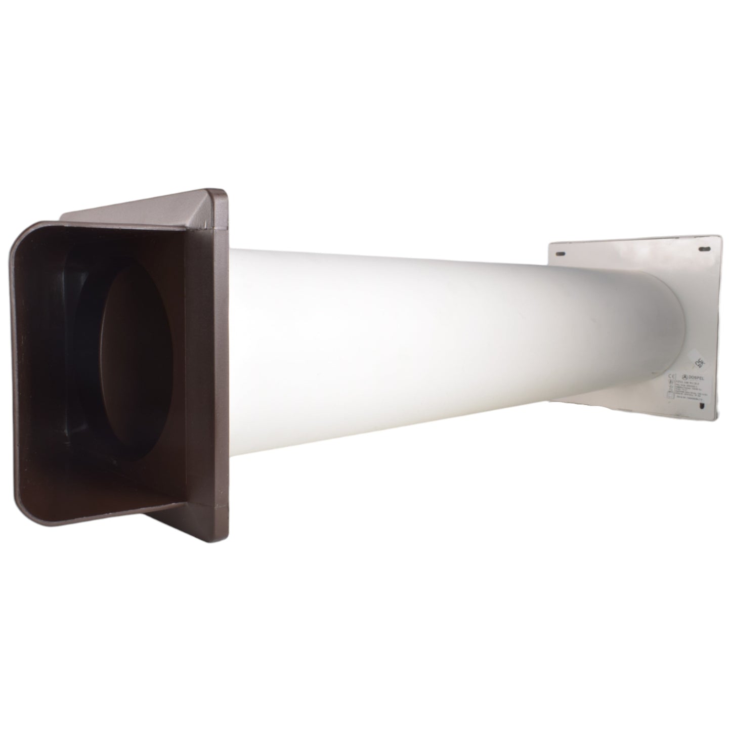 AP Supplies Through Wall Ventilation Kit – STYL Fan with Timer/Humidistat and Brown External Vent