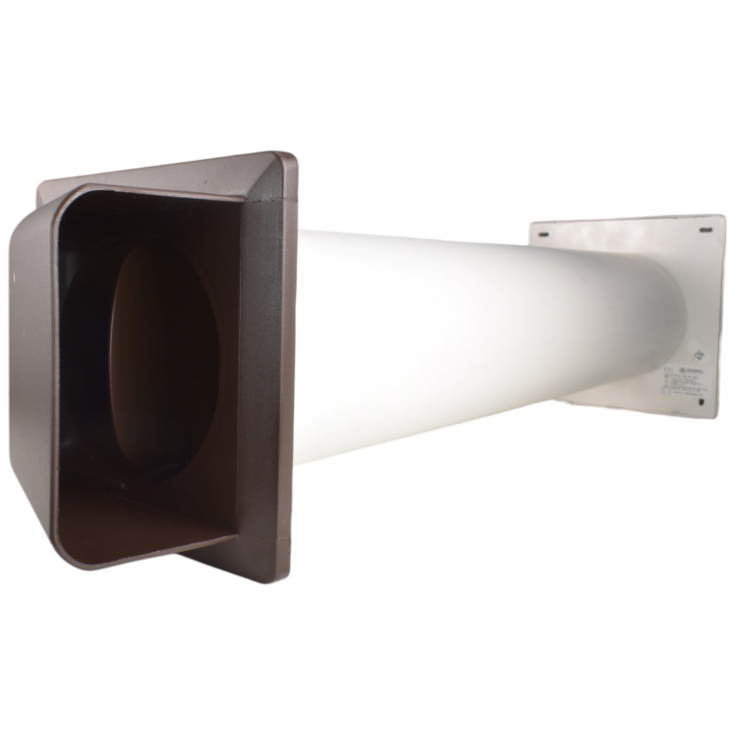 AP Supplies Through Wall Ventilation Kit - STYL Fan with Timer and Brown External Vent