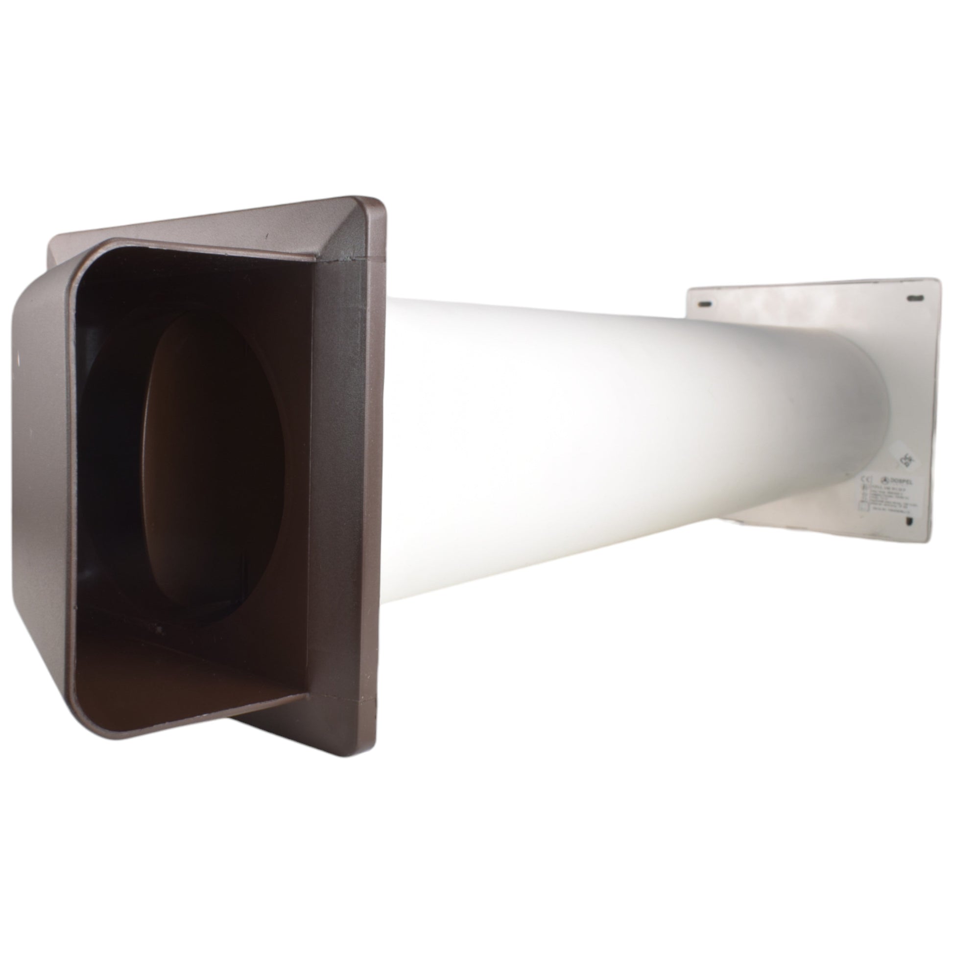AP Supplies Through Wall Ventilation Kit - STYL Fan with Timer and Brown External Vent