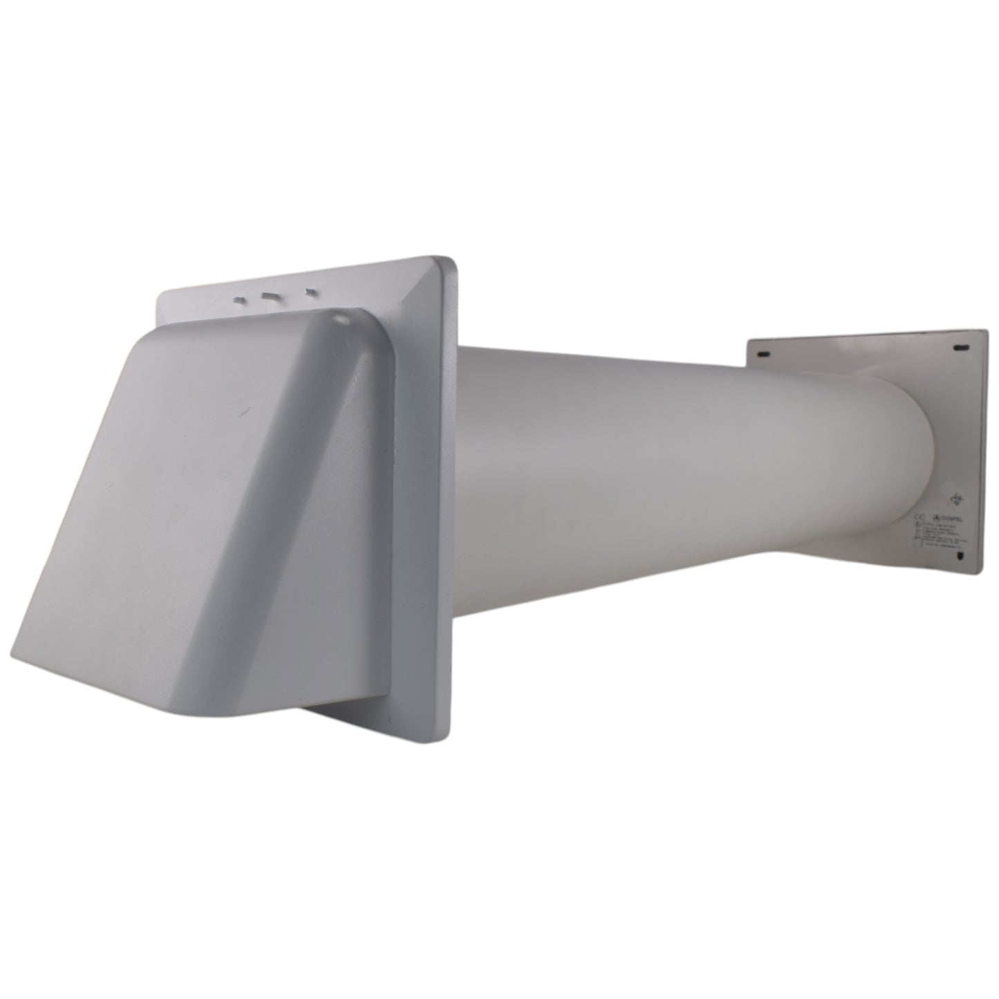 AP Supplies Through Wall Ventilation Kit - STYL Fan with Timer and White External Vent