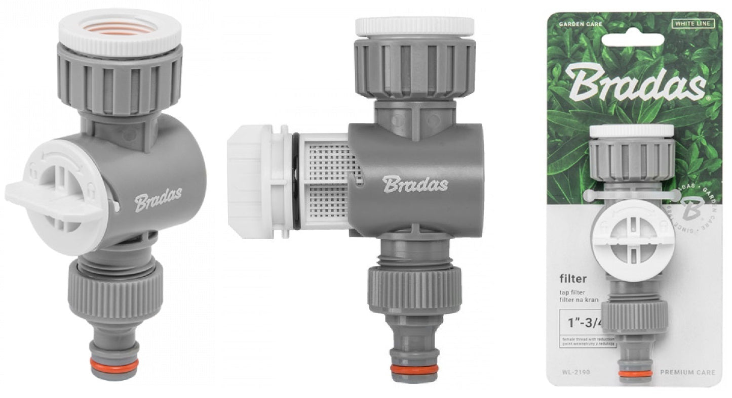 Bradas Garden Tap Filter Drip Irrigation Fitting Outdoor Hose Accessory