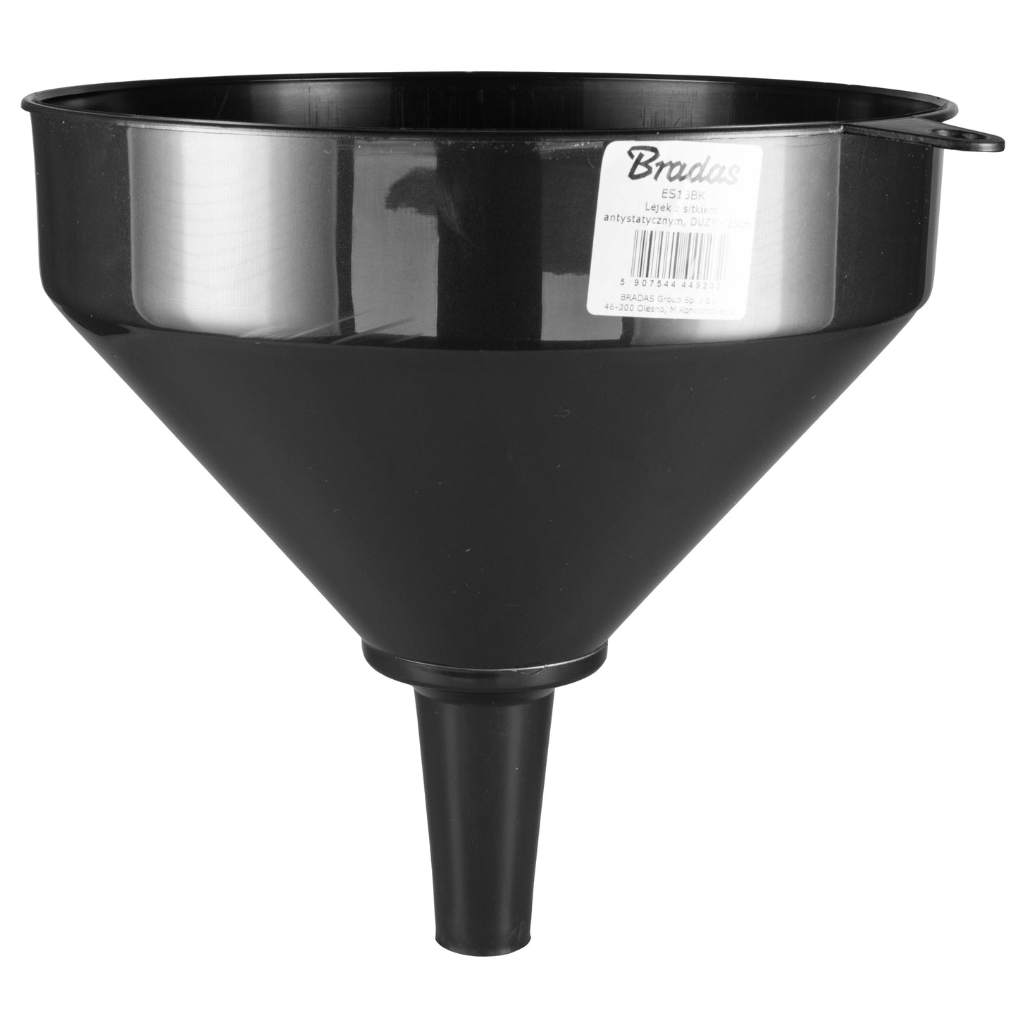 Large Fuel Funnel 25cm DIY Workshop Accessory Vehicle Fluid Funnel