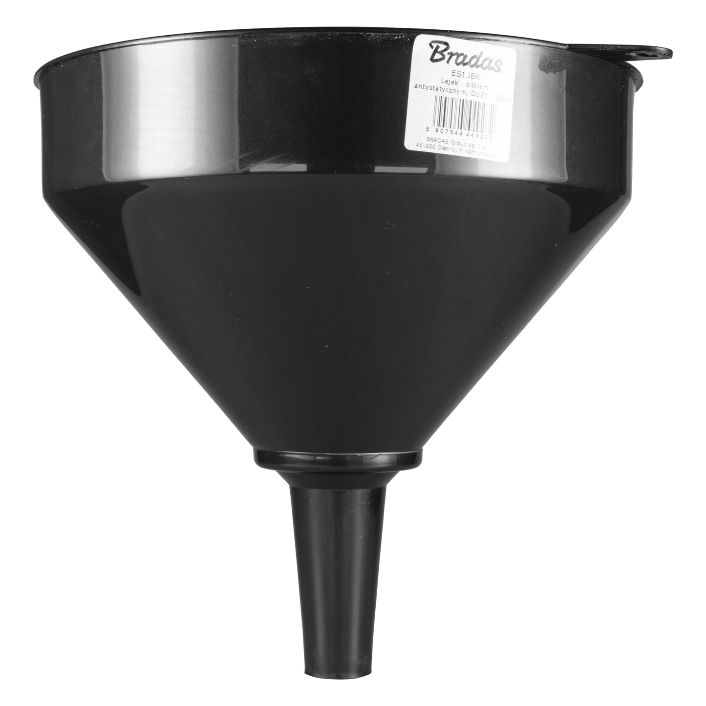 Large Fuel Funnel 25cm DIY Workshop Accessory Vehicle Fluid Funnel