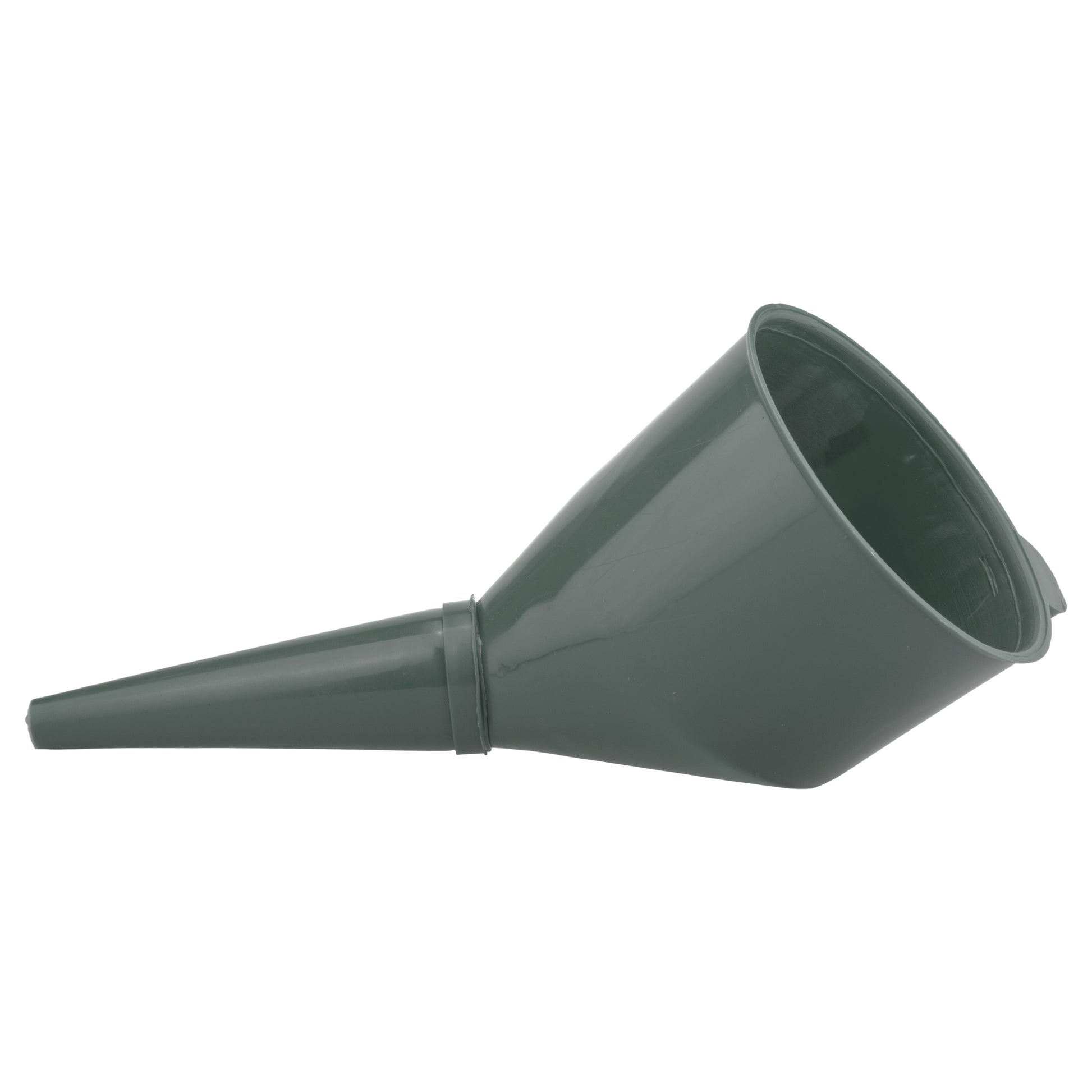 AP Supplies Angled Car Fuel Funnels with Filter (Grey & Green)