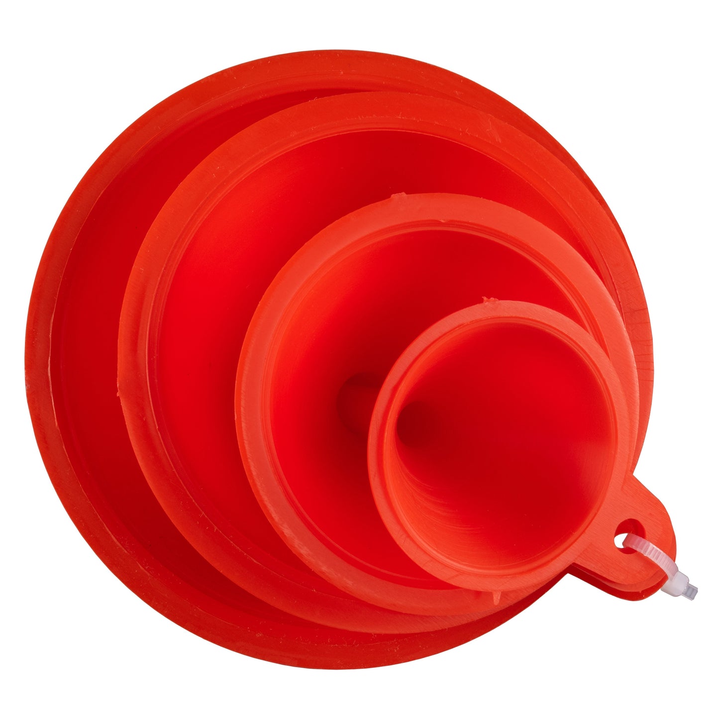 Funnel Red Mix 4 pcs DIY Workshop Accessory Vehicle Fluid Funnel
