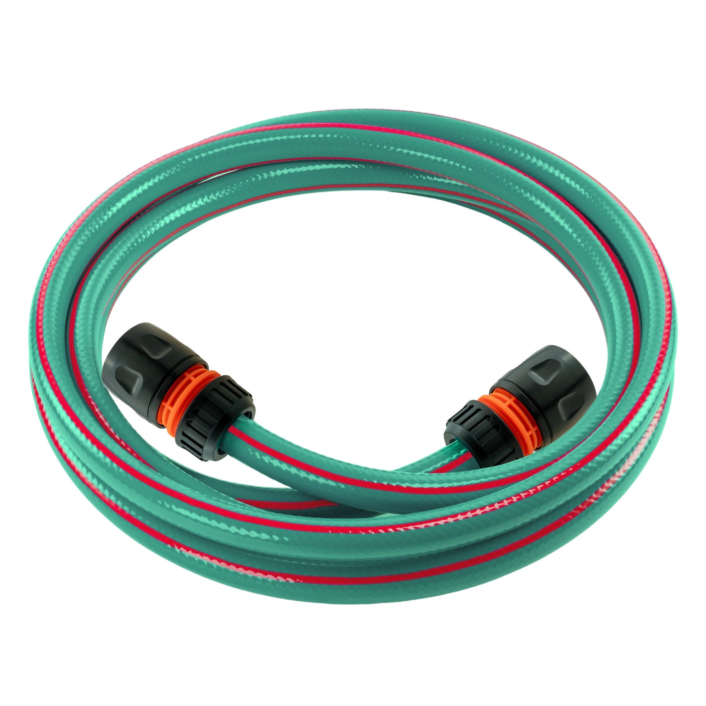 AP Supplies Garden Hose Set Economy Pipe (Black Connectors) - 1m kit