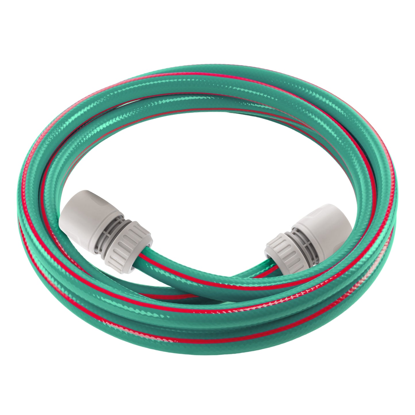 AP Supplies Garden Hose Set Economy Pipe (White Connectors) - 1m kit