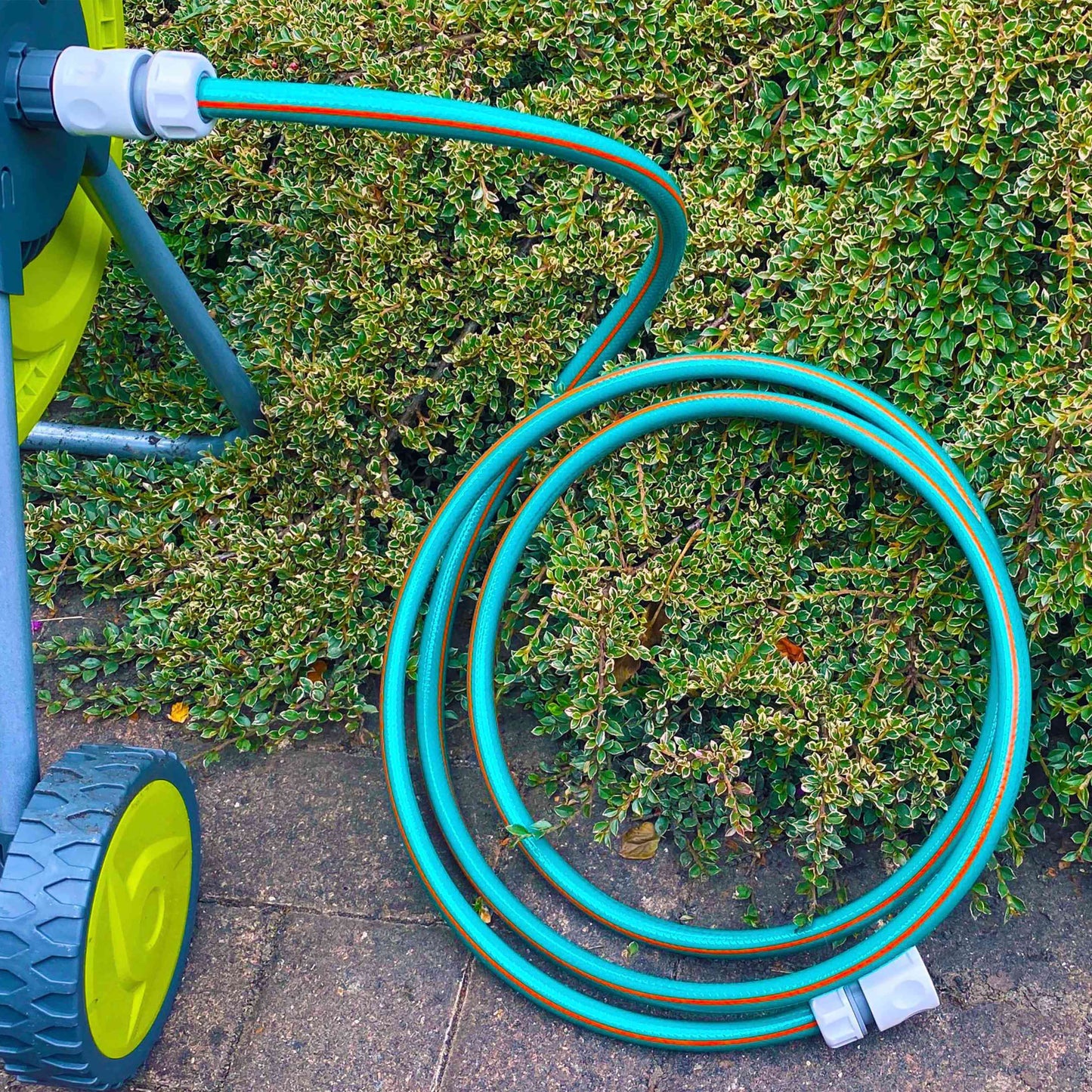 AP Supplies Garden Hose Set Economy Pipe (White Connectors) - 3m kit
