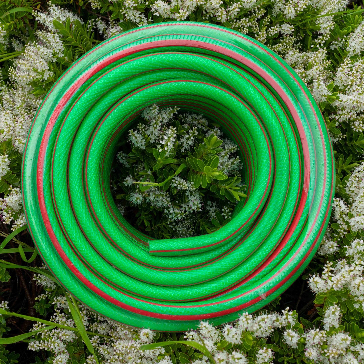 Premium Garden Hose Set Green Multi Function Sprayer DIY Workshop Accessory