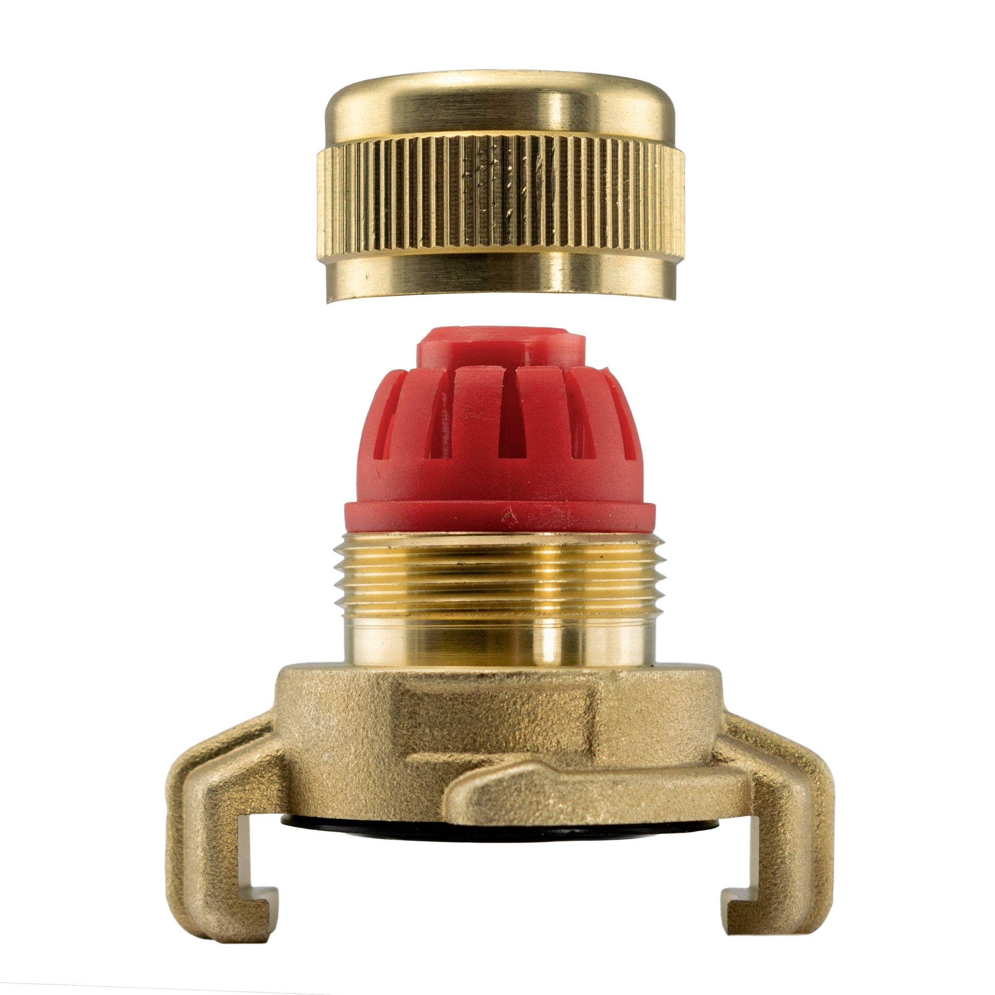 AP Supplies Geka Type Brass Claw Set – 13mm Barb and 1/2” Hose Connector
