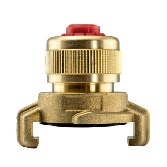Claw - Hose Quick Connector - 3/4in Hose (Brass) Hose Pipe Fitting Claw Coupling