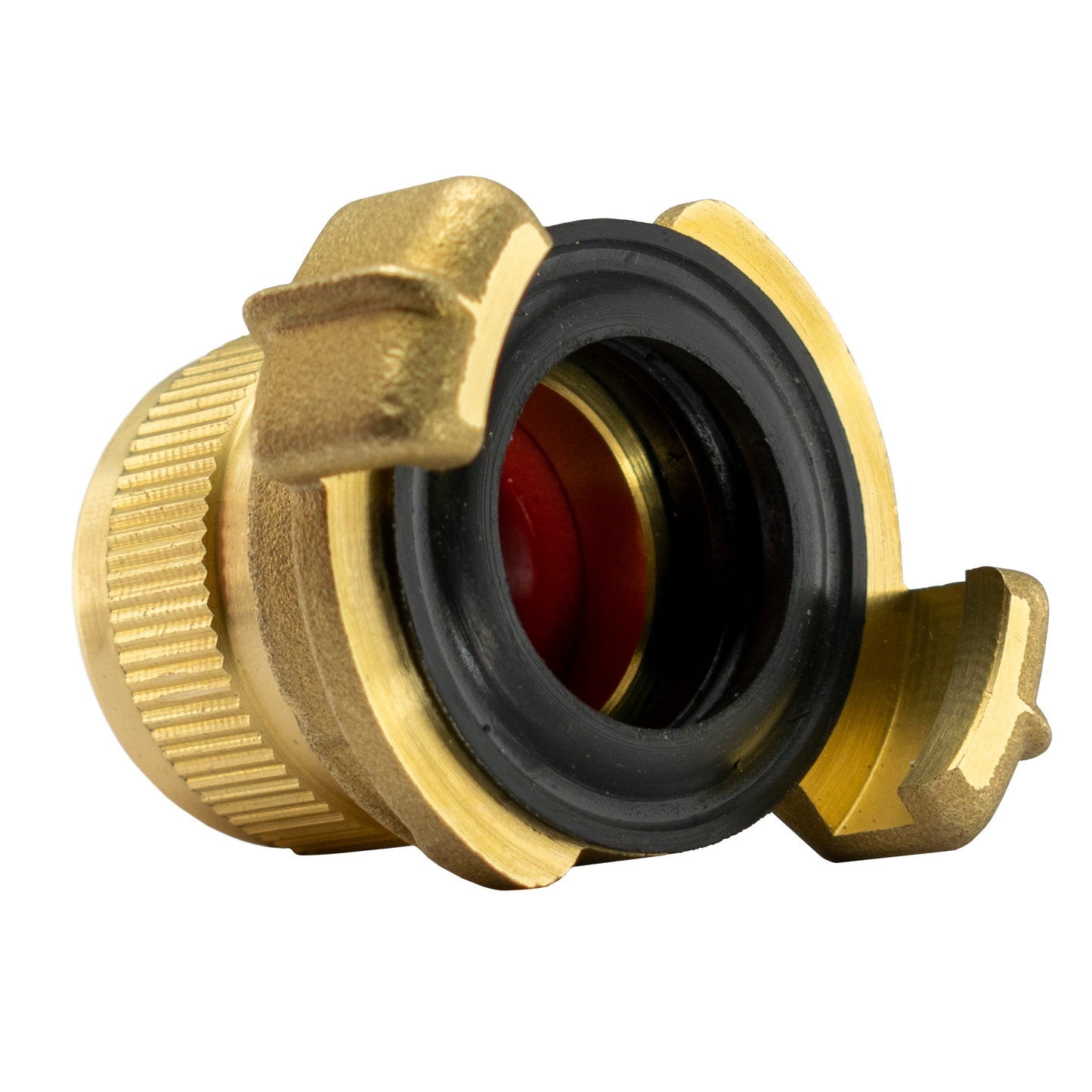 AP Supplies Geka Type Brass Claw Set – 19mm Barb and 3/4” Hose Connector