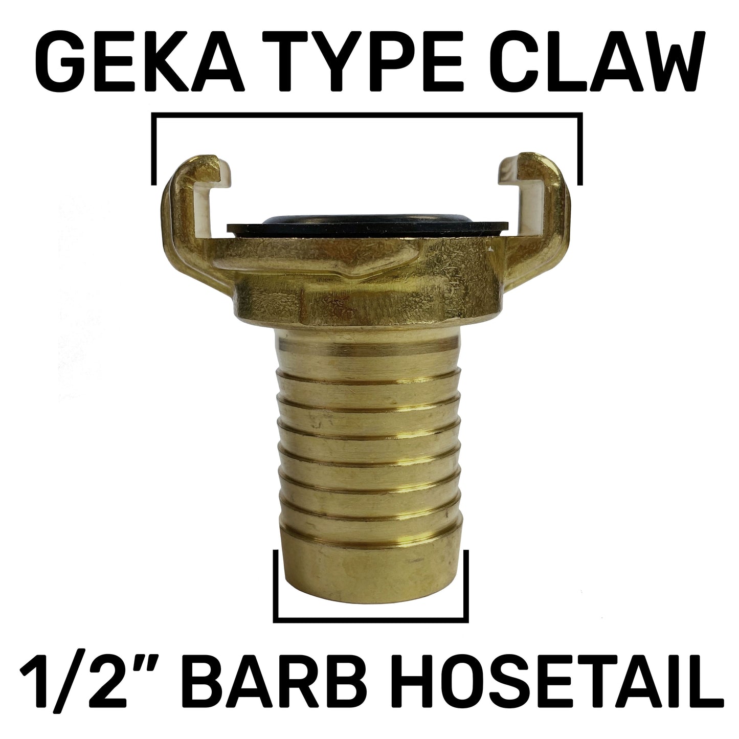 AP Supplies Premium Garden Hose Yellow with Geka Type Claw Fittings - 100m kit