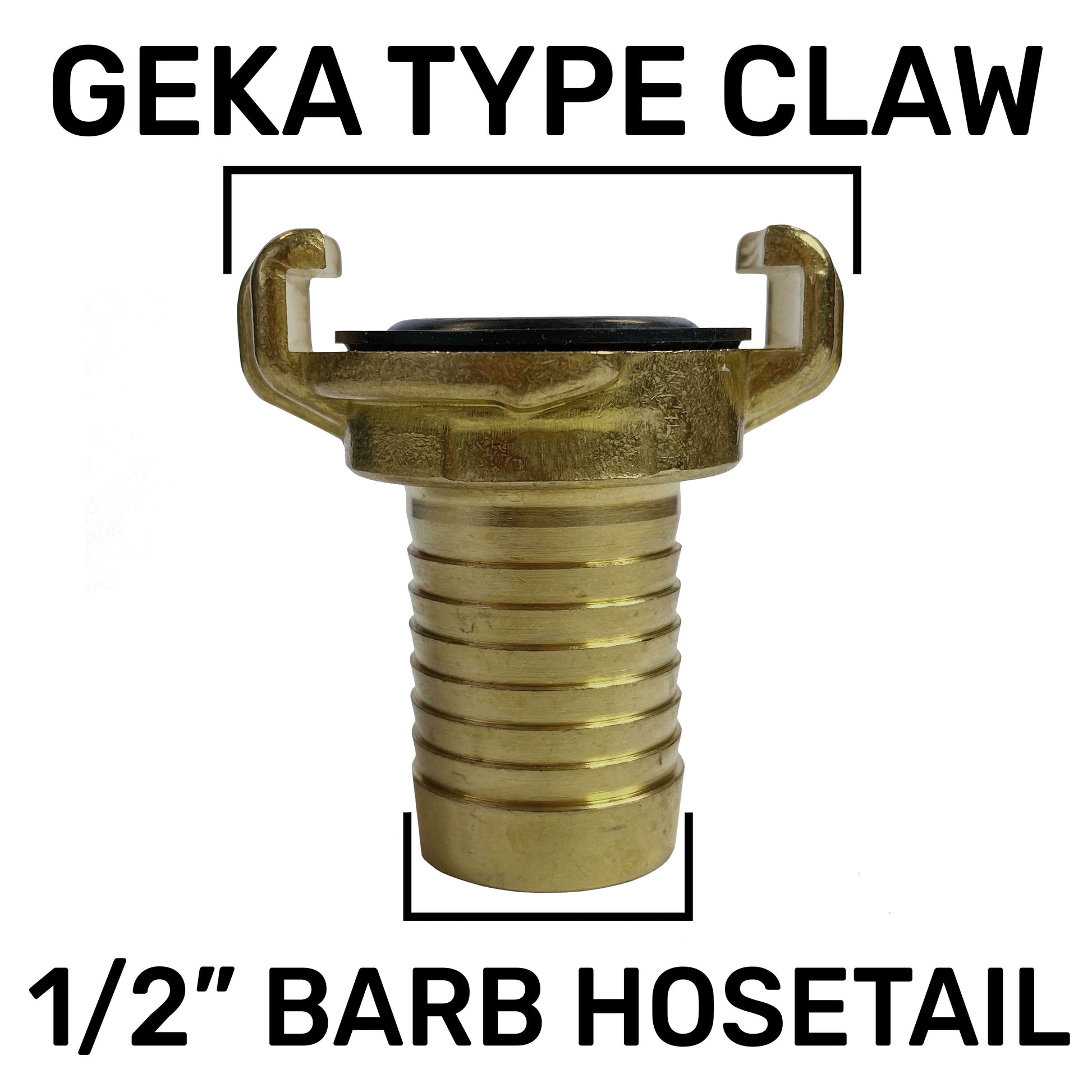 AP Supplies Premium Garden Hose Yellow with Geka Type Claw Fittings - 100m kit