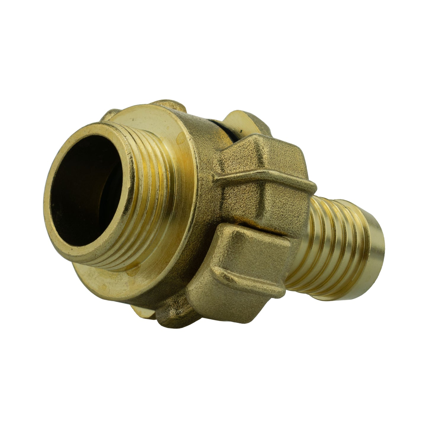 AP Supplies Wall Flange Kit 32mm MDPE + 32mm MDPE Valve + 19mm Barbed Geka Set