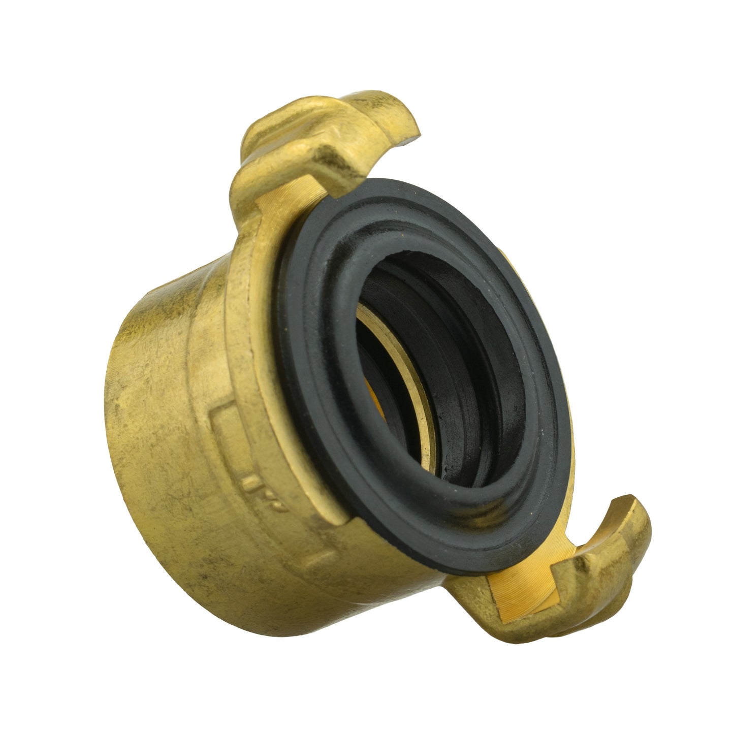 AP Supplies Wall Flange Kit 32mm MDPE + Brass Bib Tap with Geka Claw Outlet