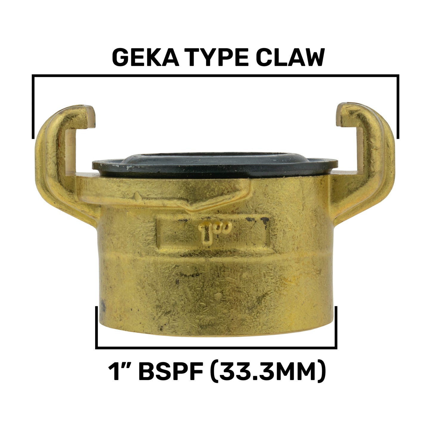 AP Supplies Water Butt 1” BSPM with Geka Type Claw Fitting