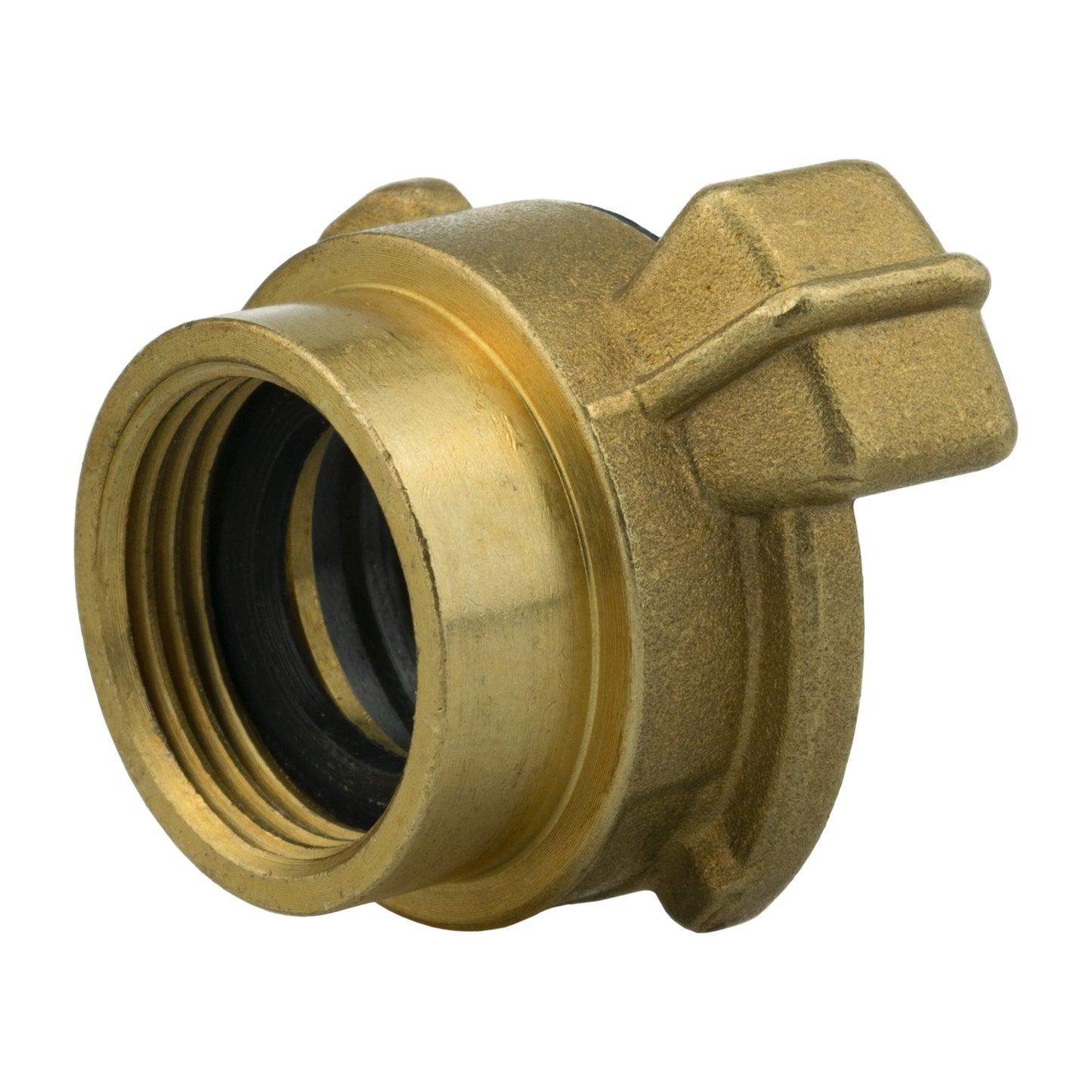 AP Supplies Two Way Tap Splitter Brass 3/4" BSP with Geka Type Outlets