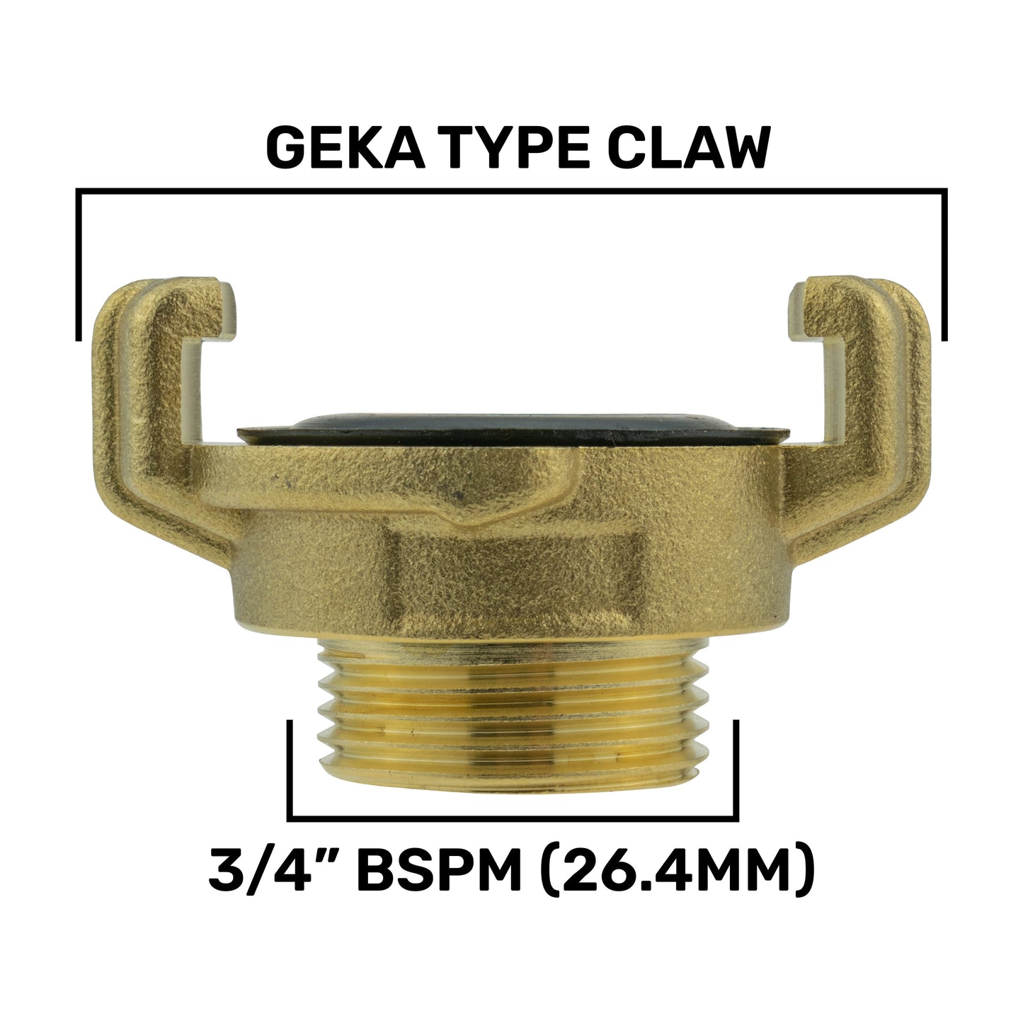 Wall Flange Kit 25mm MDPE + 25mm MDPE Valve + 3/4 BSP Geka for Hose Pipe Fitting