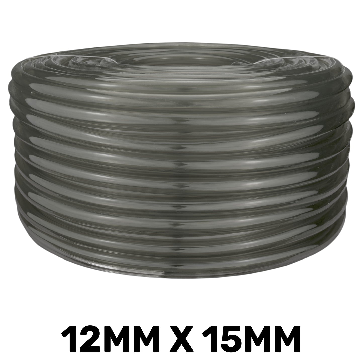 Grey Semi-Transparent PVC Pipe 12mm*15mm for Pipe and Water Fitting