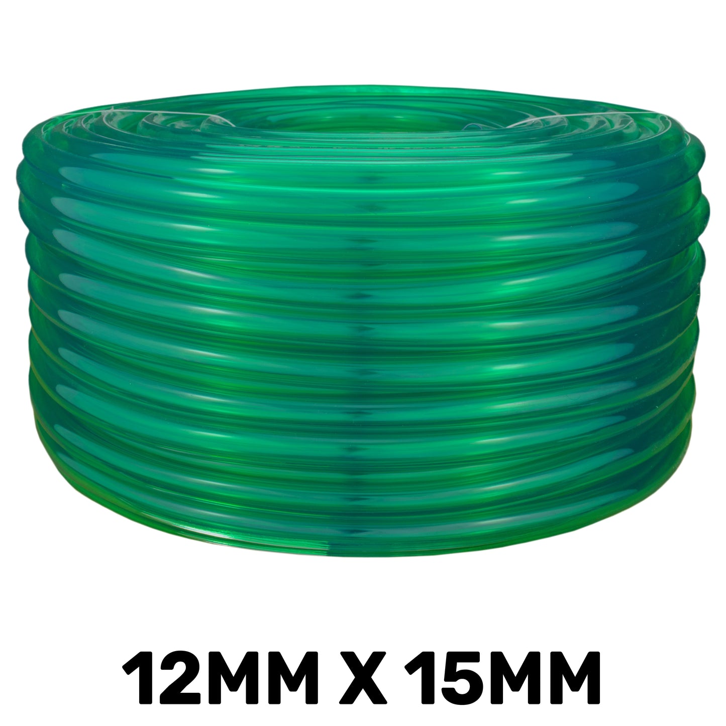 Green Semi-Transparent PVC Pipe 12mm*15mm for Pipe and Water Fitting