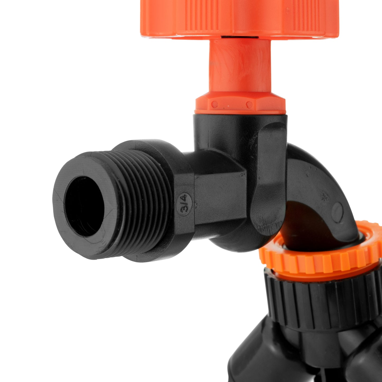 AP Supplies Water Butts Kit 3/4" PP Black Tap and Tap Splitter and Drill Bit