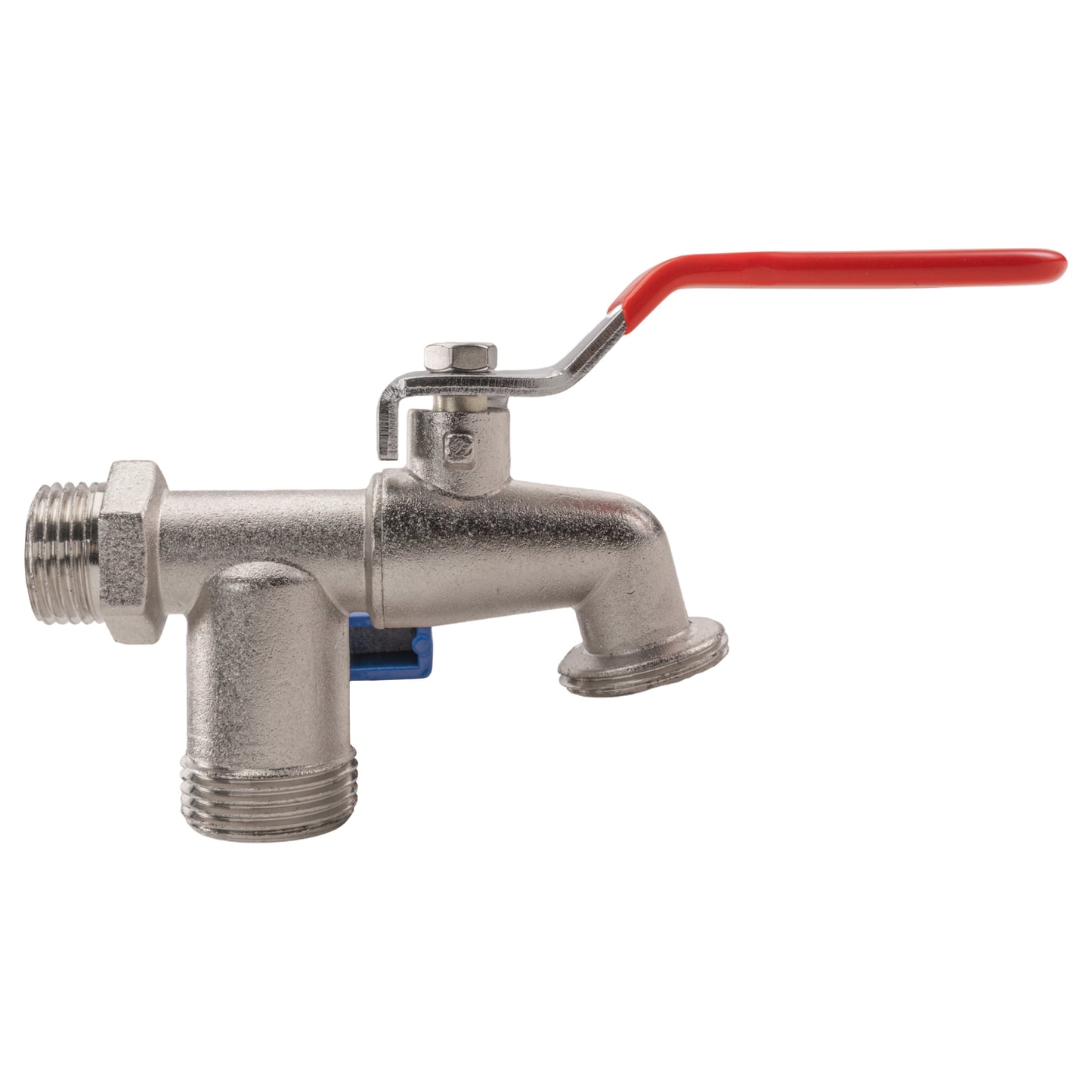 Double Garden Tap 1/2in BSPM Inlet Outdoor Watering Kit Outdoor Hose Accessory