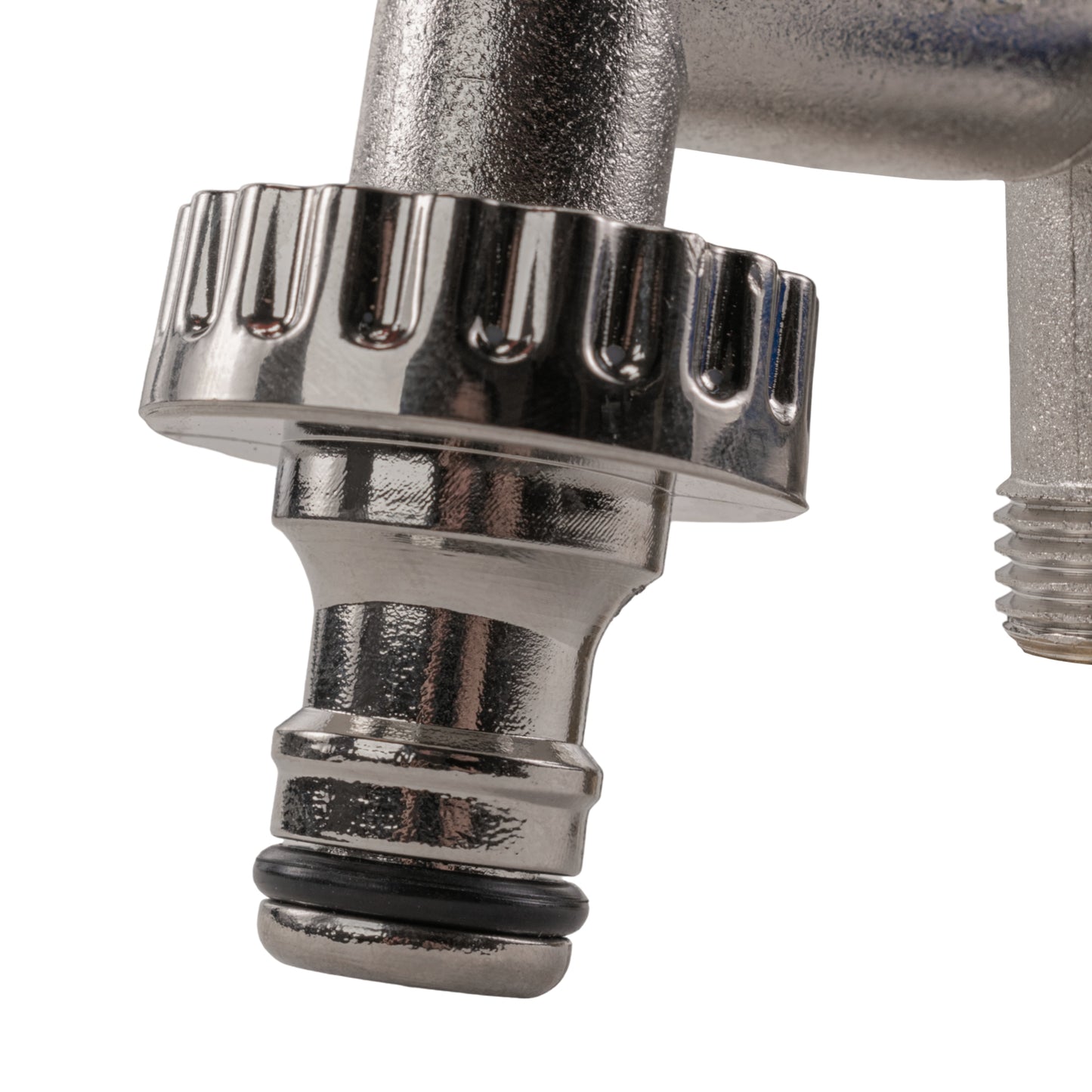 Double Garden Tap 1/2in BSPM Inlet Outdoor Watering Kit Outdoor Hose Accessory