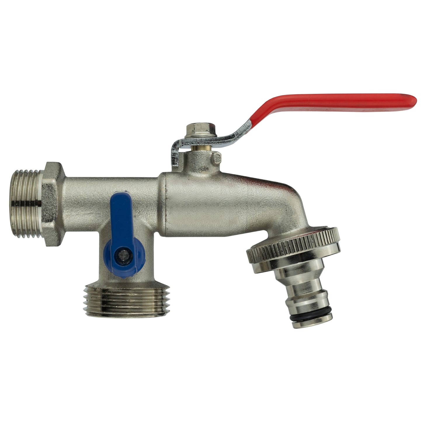 IBC 2” S60X6 Cap with Water Filter, Double Tap, 1 x Max Flo Outlet and 1 x Standard Outlet