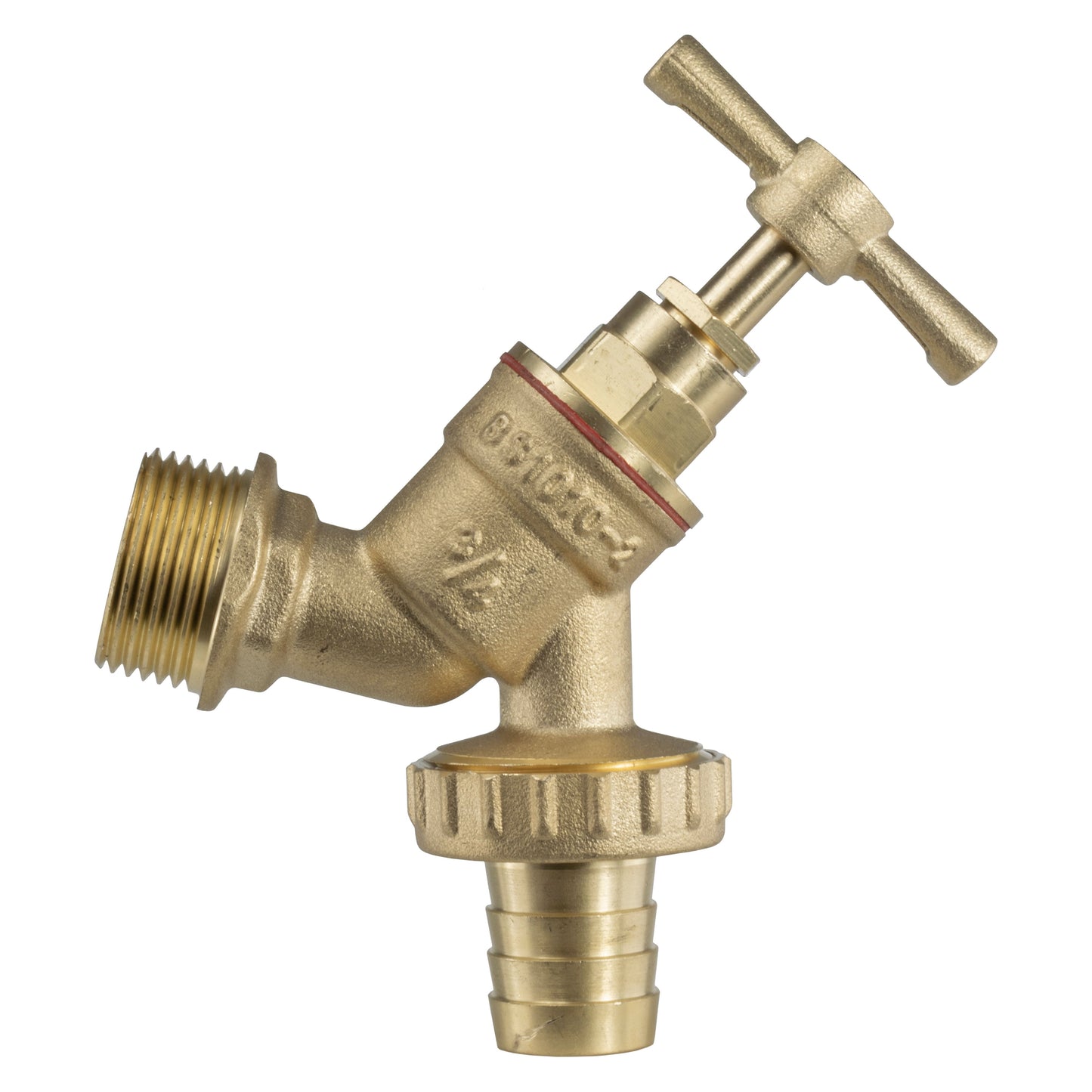IBC 2 S60X6 Cap with Brass Bib Tap 3/4 Barb Outdoor Watering Kit Water Connector