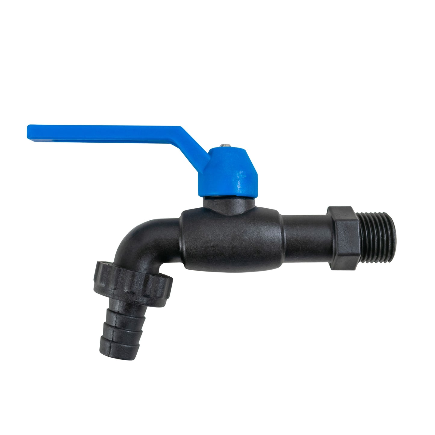 AP Supplies 3/4" BSPM Nylon Garden Tap with Barb