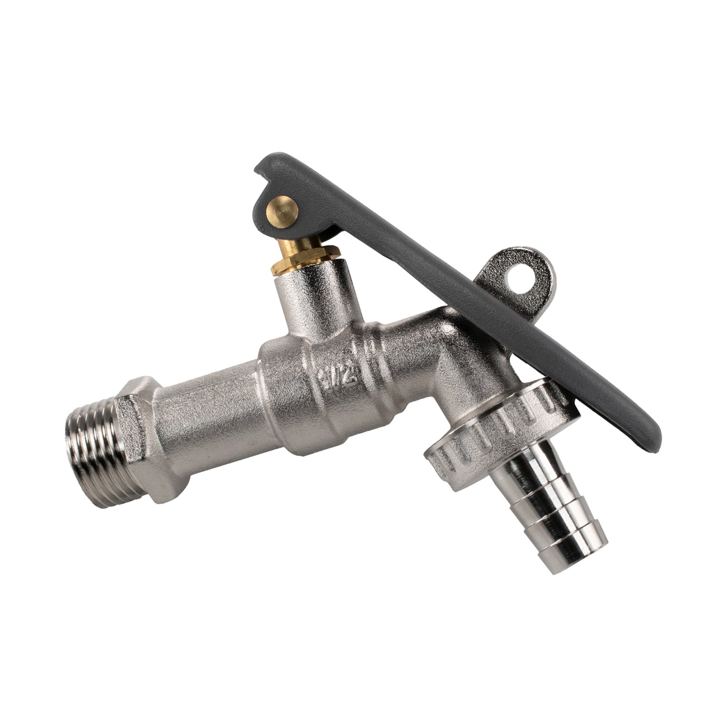 AP Supplies Water Butt Kit 1/2" with Lever Tap Hose Barb and Lever Lock and Drill Bit